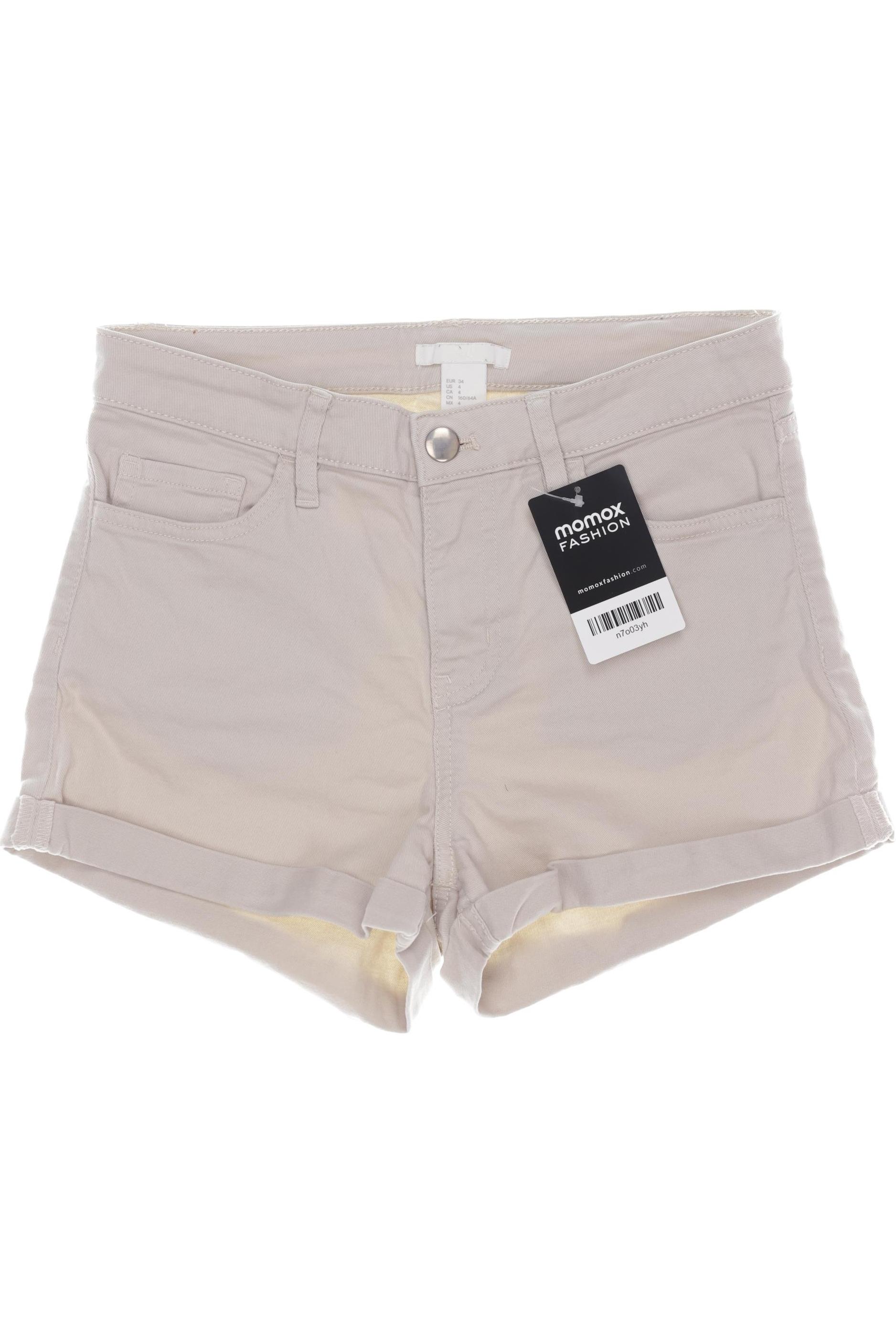 

H&M Damen Shorts, beige, Gr. 34