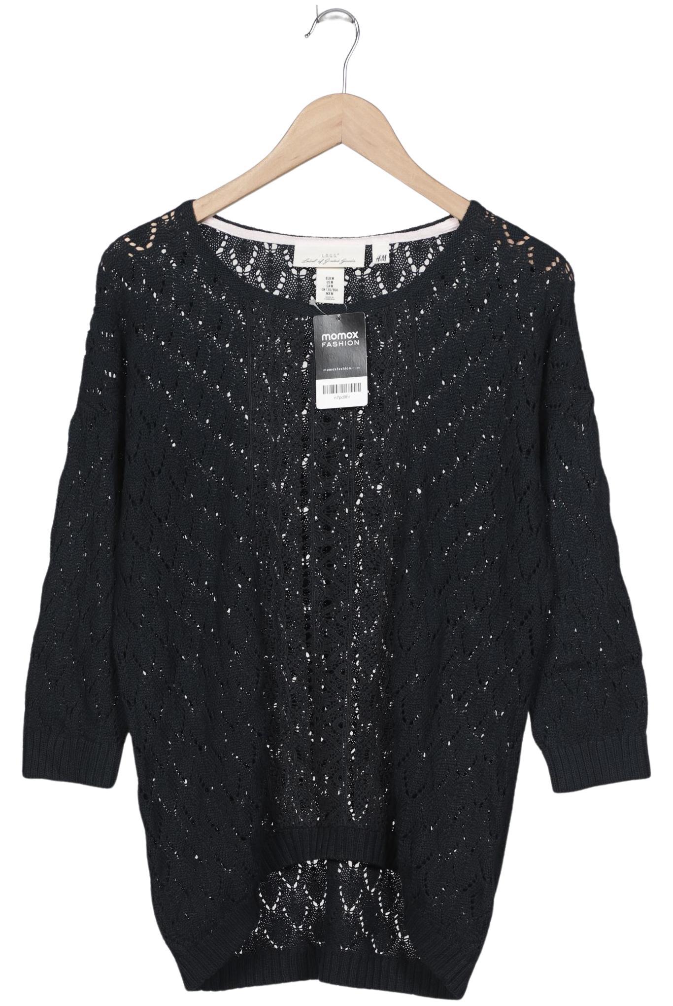 

H&M Damen Pullover, marineblau, Gr. 38