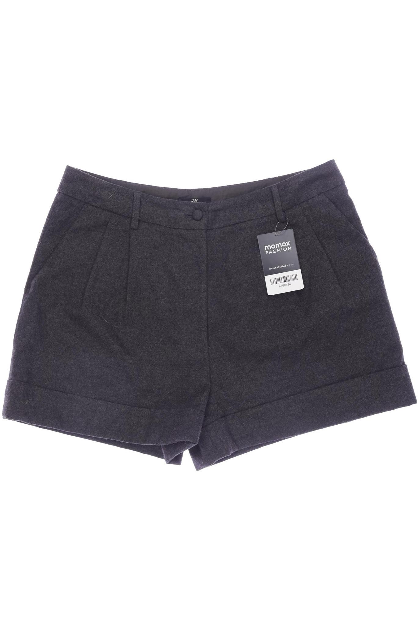 

H&M Damen Shorts, grau, Gr. 38