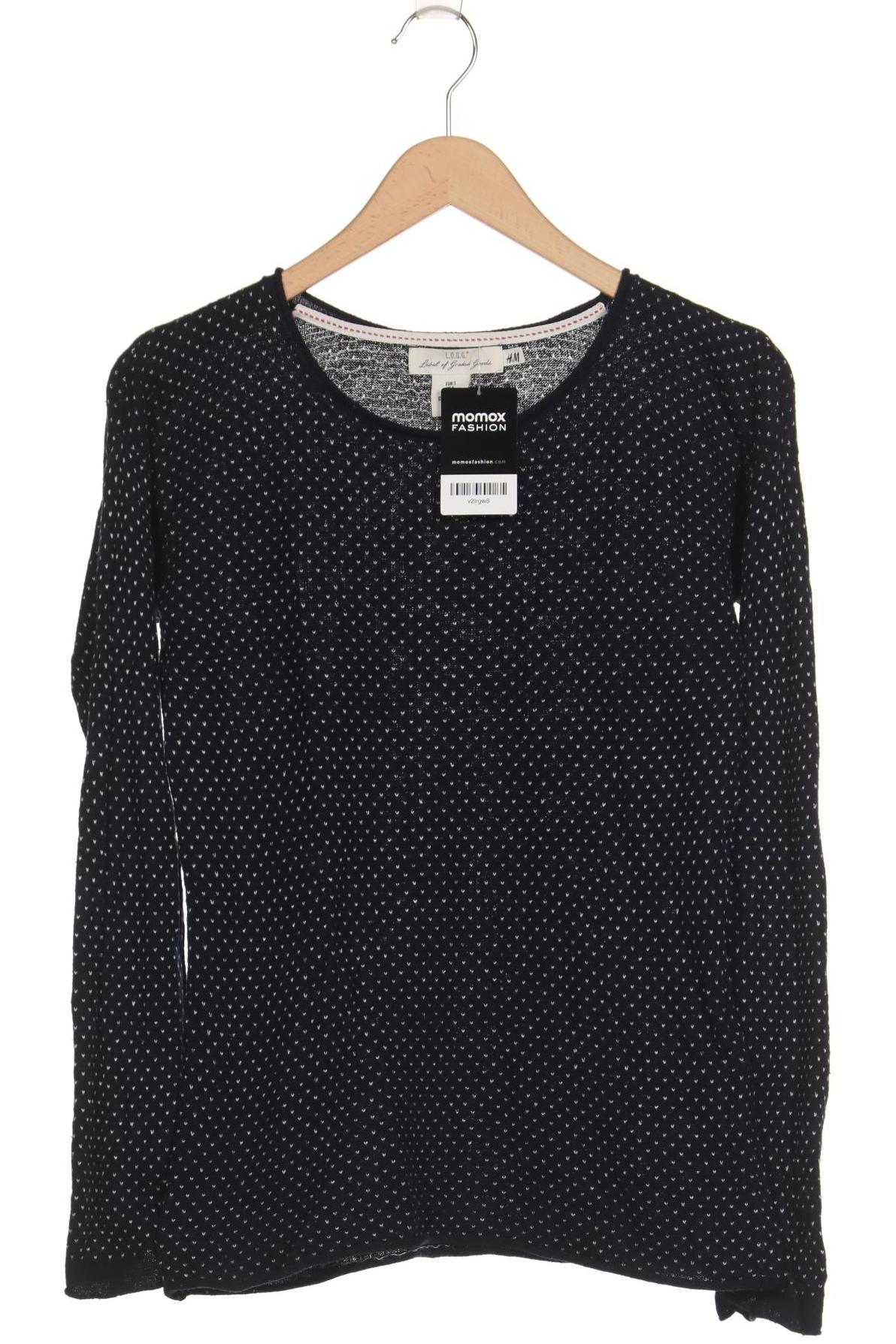 

H&M Damen Pullover, marineblau, Gr. 36