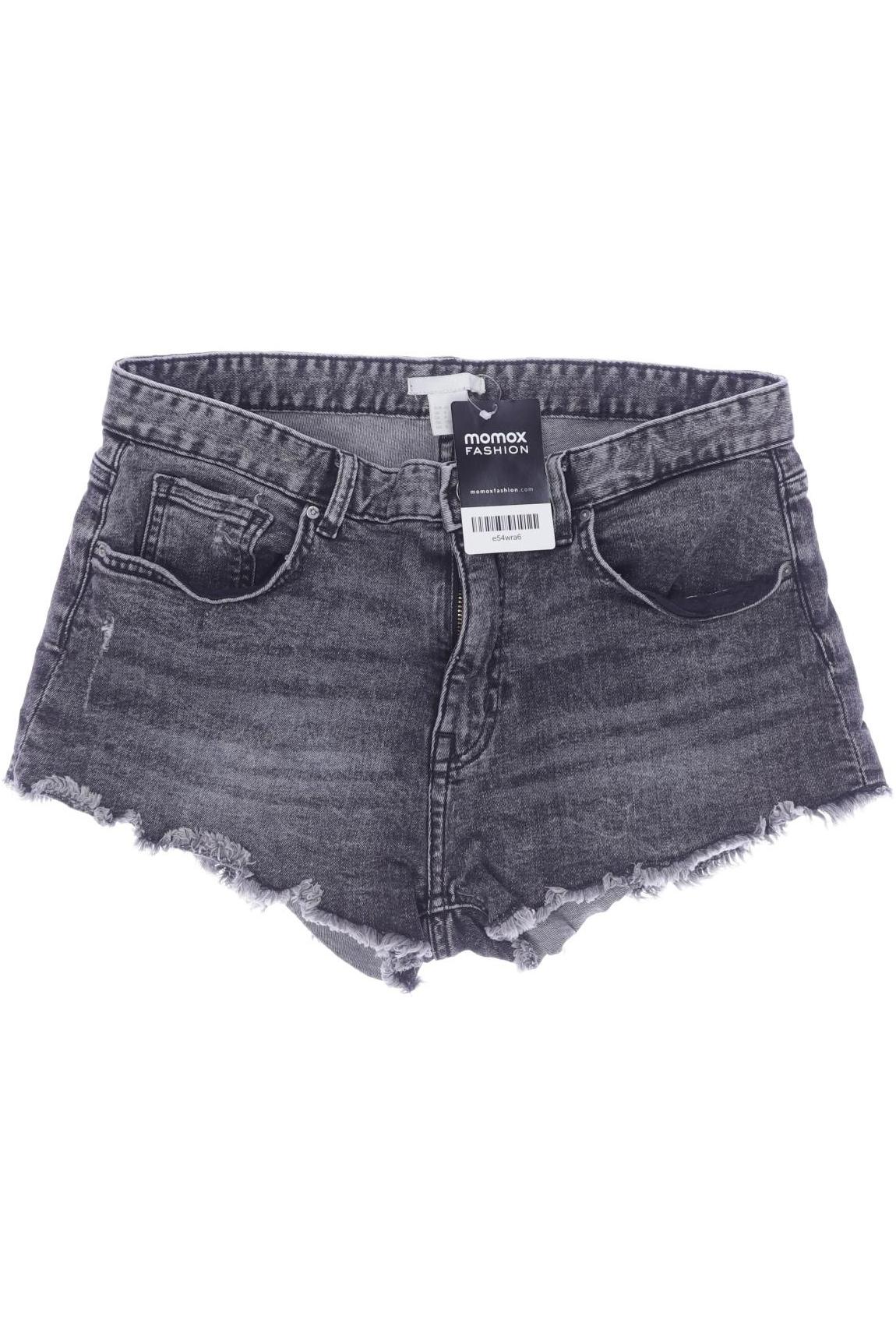 

H&M Damen Shorts, grau, Gr. 40