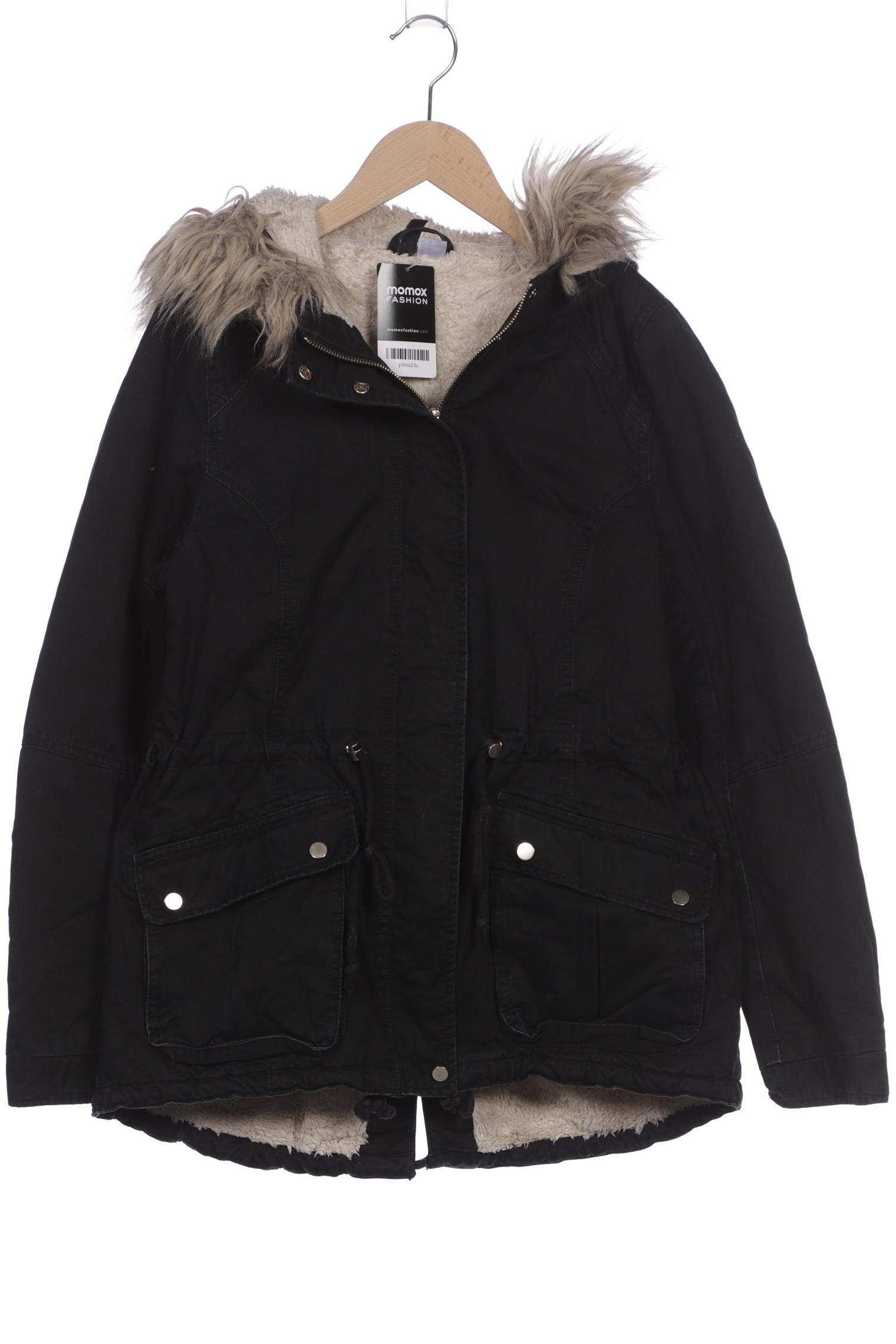 

H&M Damen Jacke, schwarz, Gr. 40