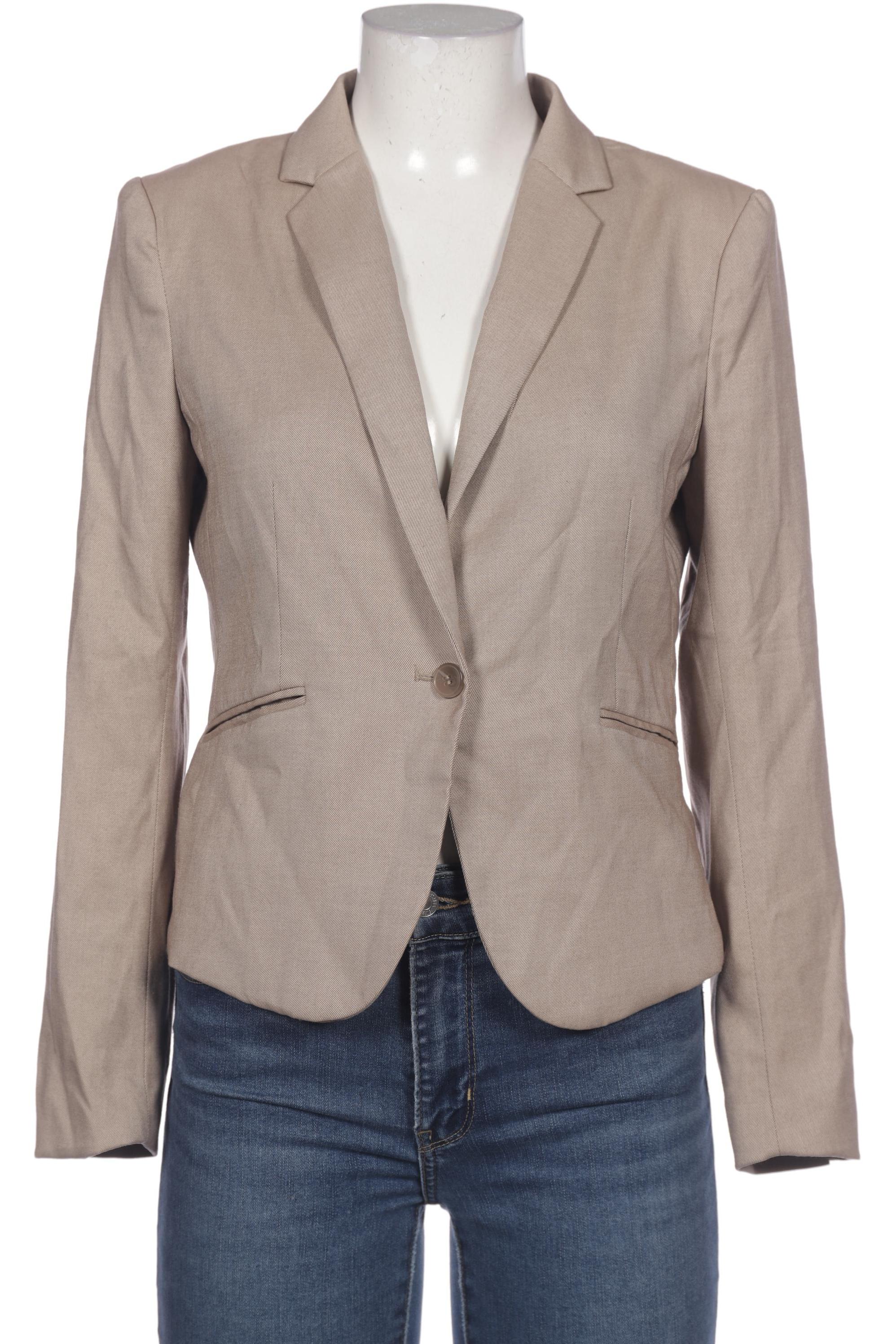 

H&M Damen Blazer, beige, Gr. 40