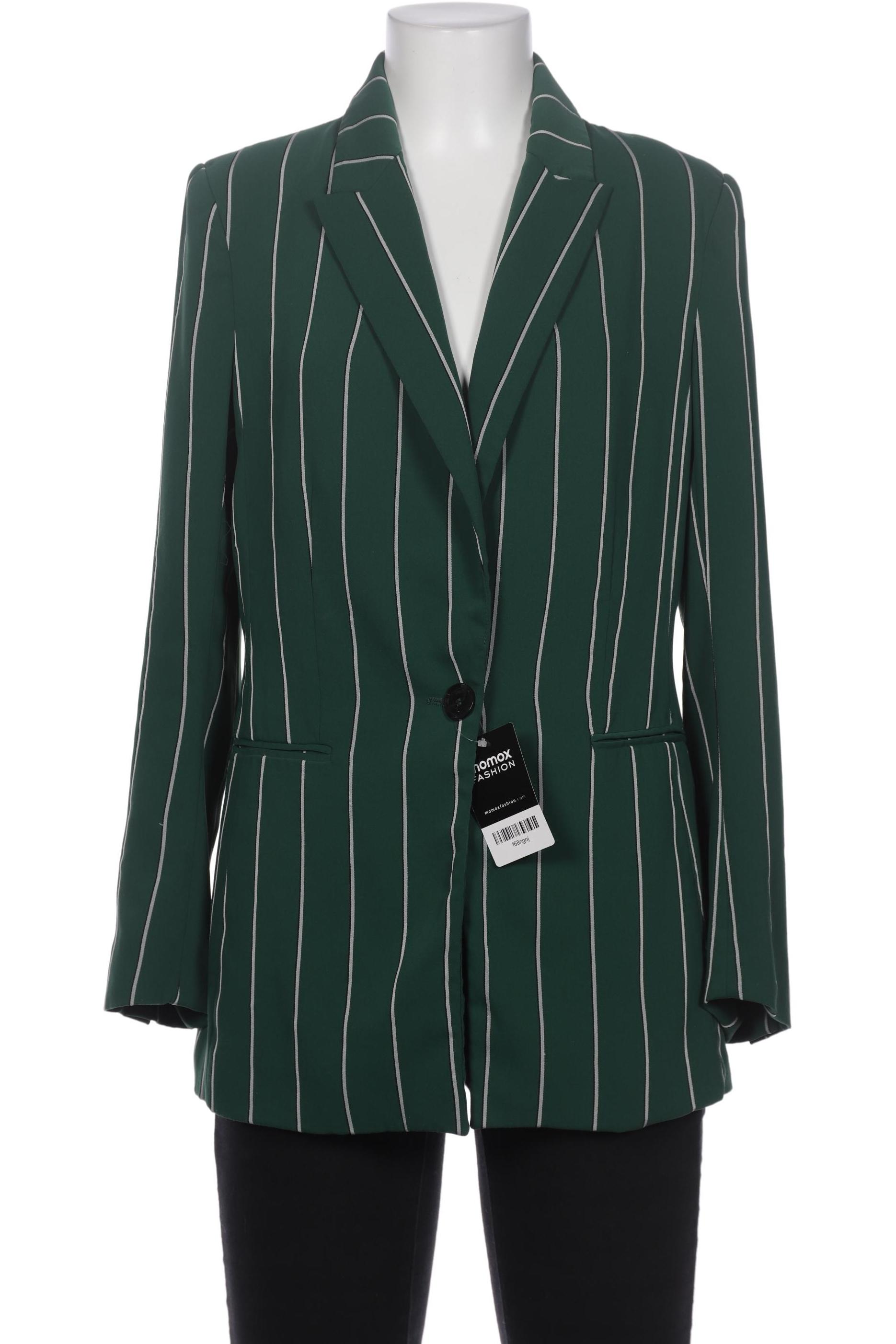 

H&M Damen Blazer, grün, Gr. 38