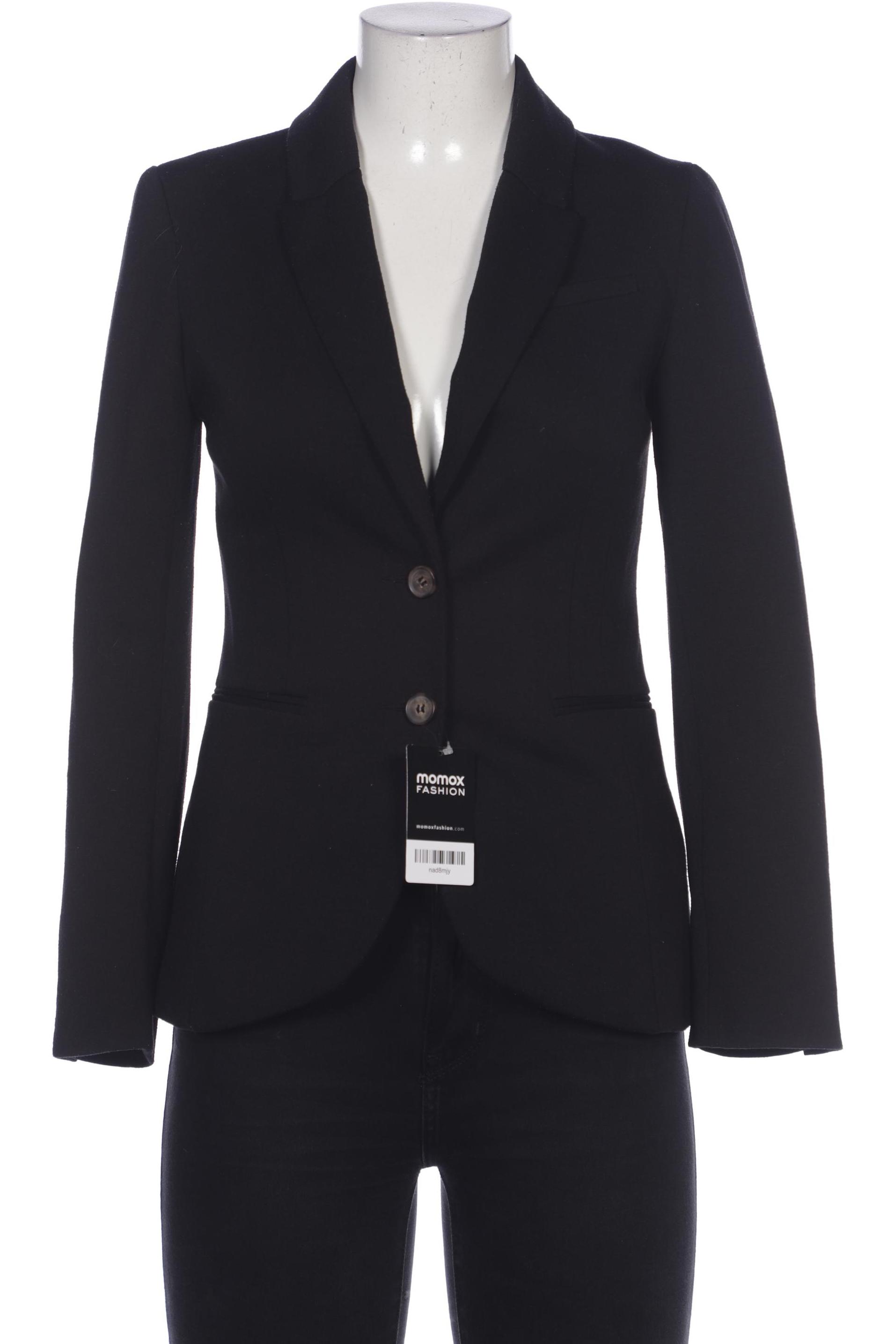 

H&M Damen Blazer, schwarz, Gr. 38