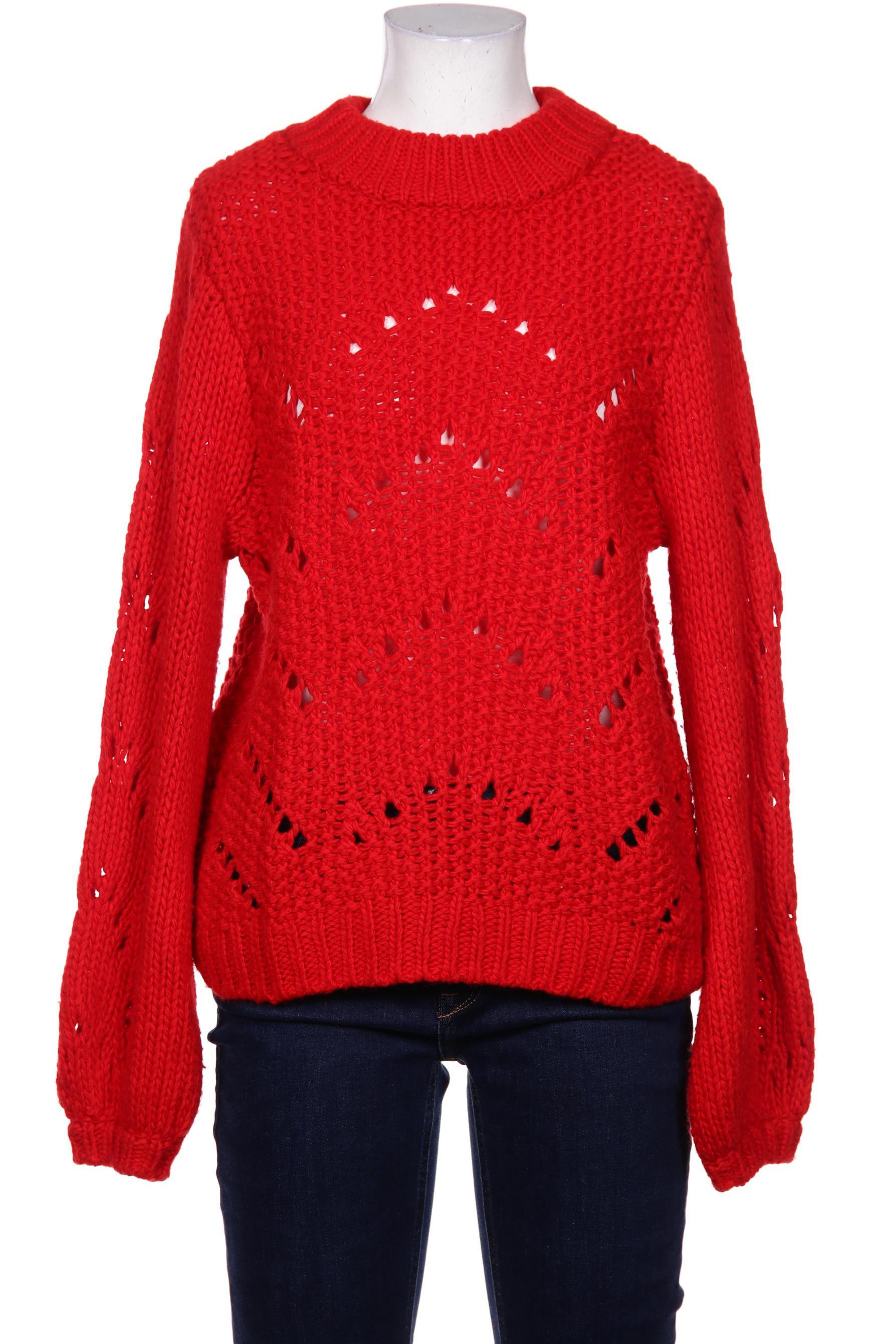 

H&M Damen Pullover, rot, Gr. 38