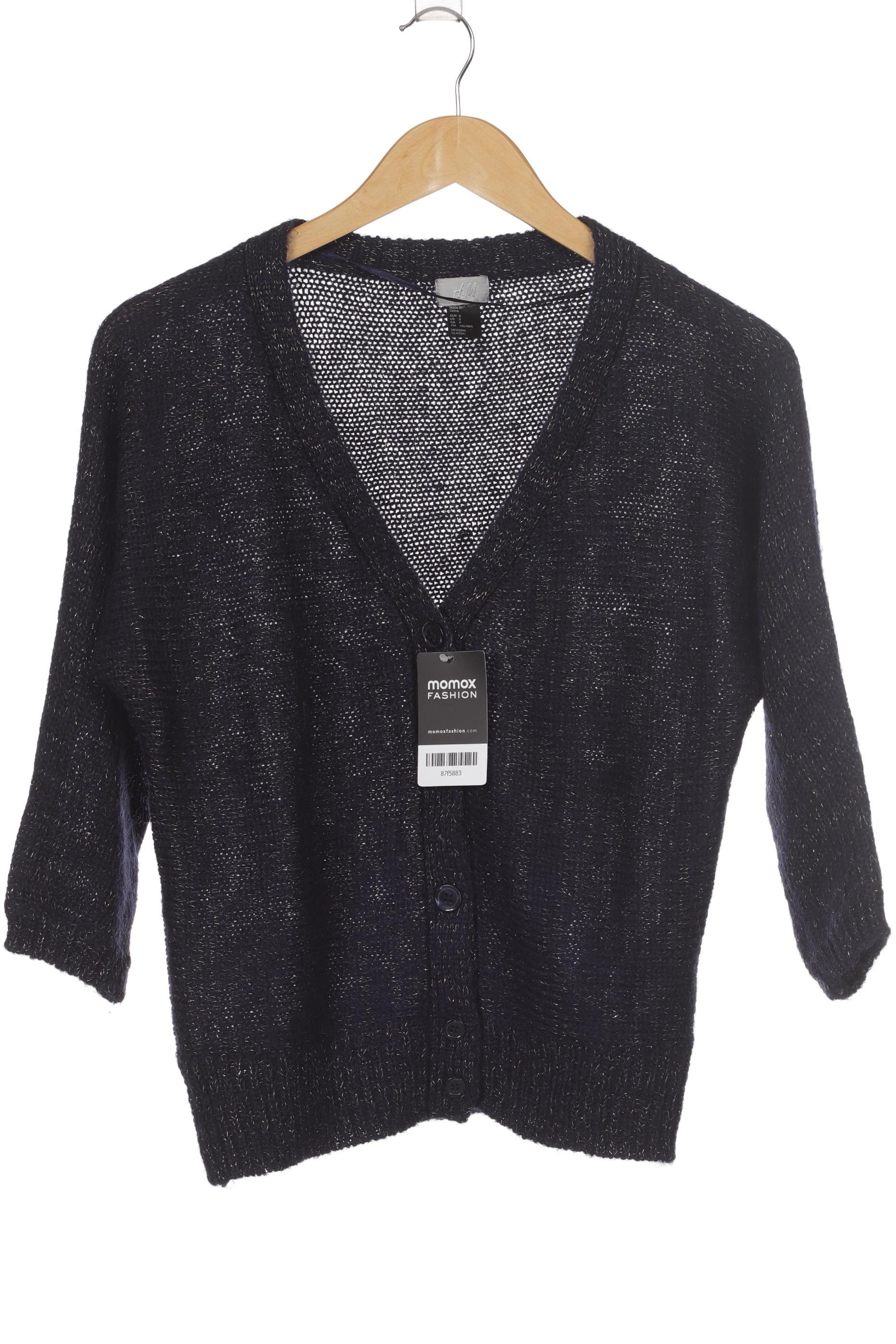 

H&M Damen Strickjacke, blau, Gr. 36