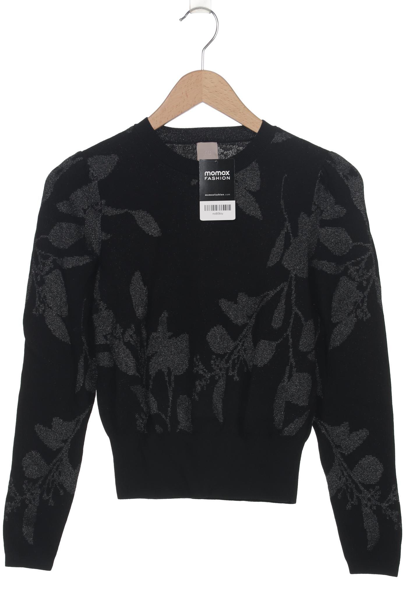 

H&M Damen Pullover, schwarz, Gr. 36