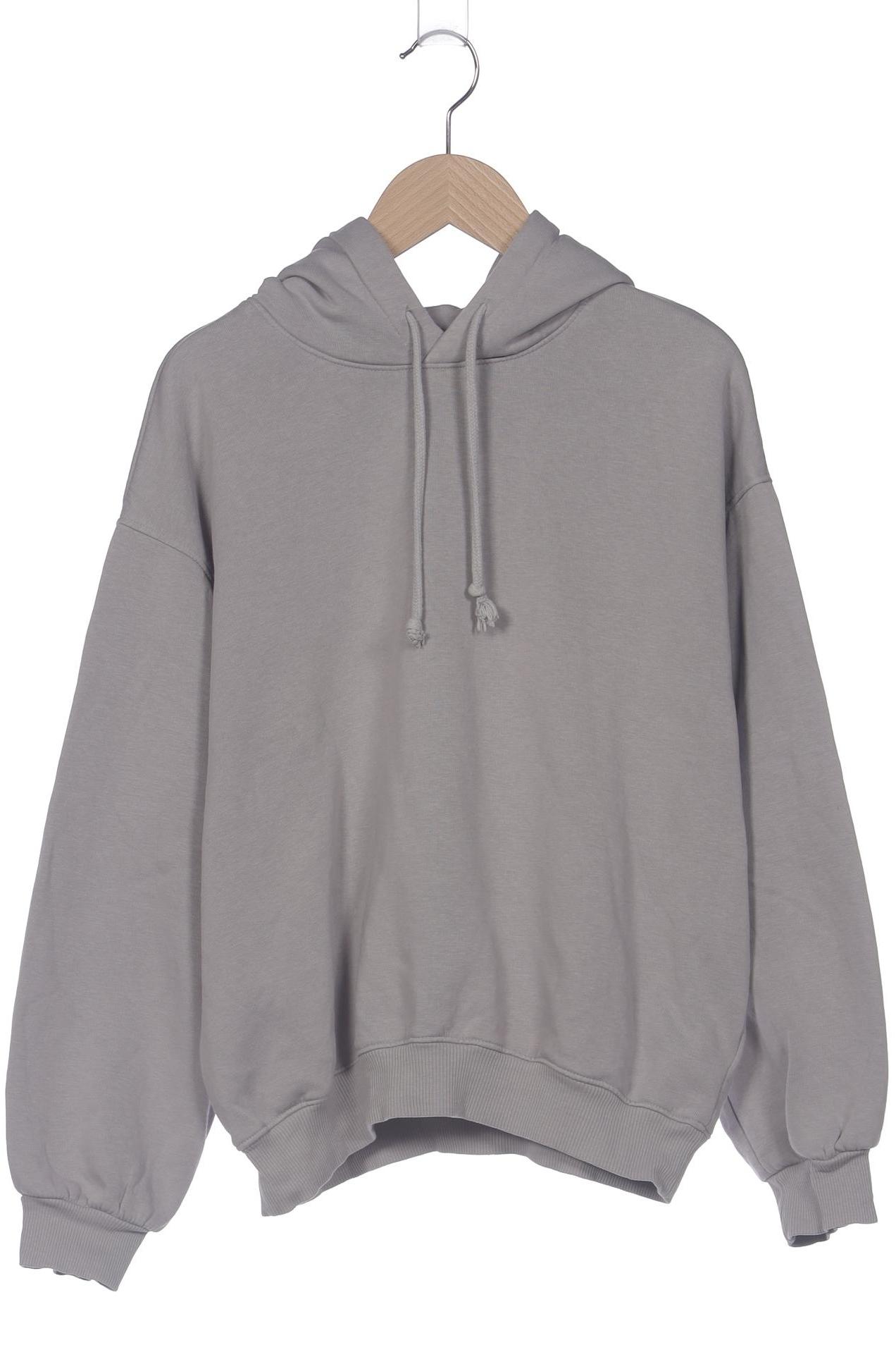 

H&M Damen Kapuzenpullover, grau, Gr. 34
