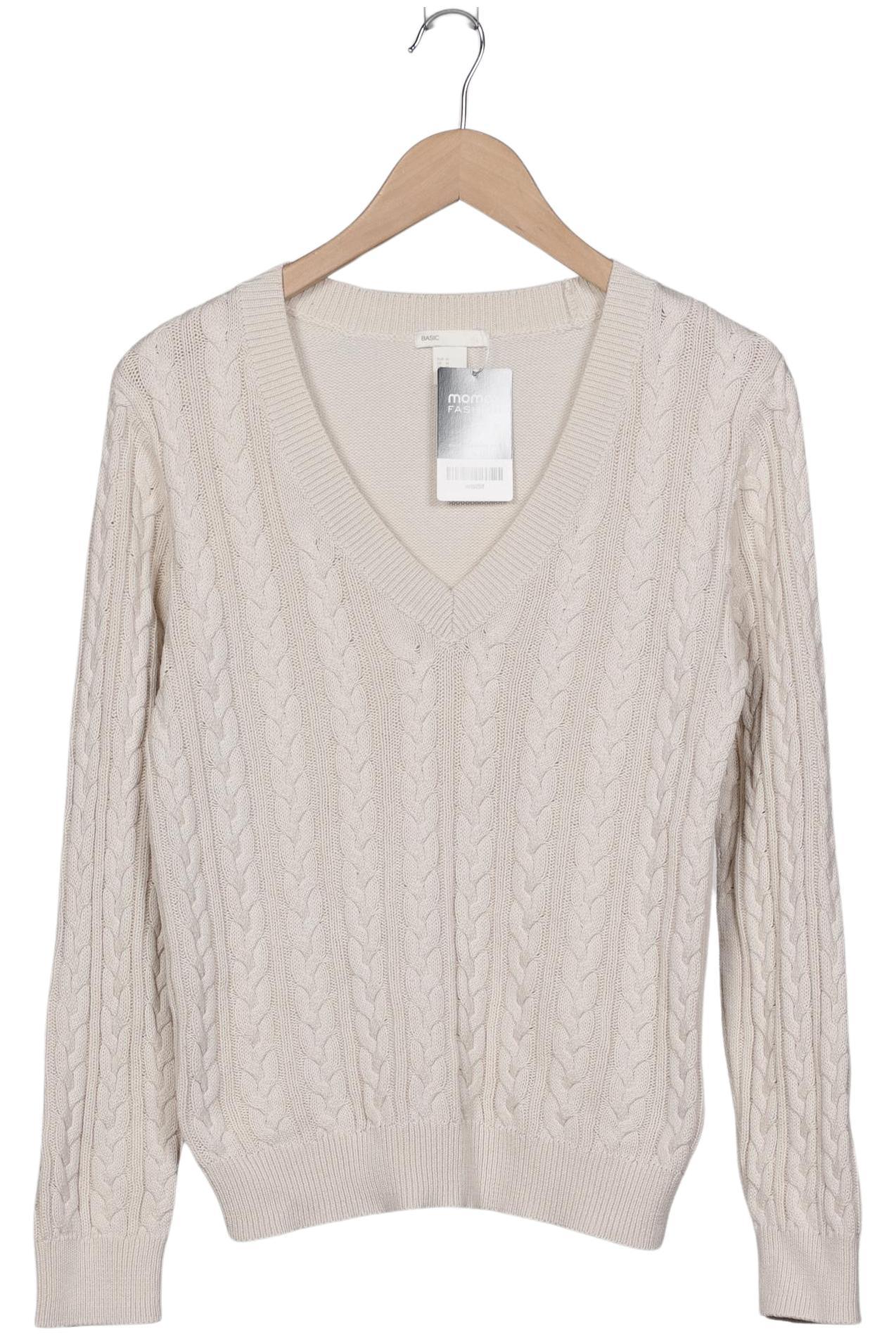 

H&M Damen Pullover, cremeweiß, Gr. 38