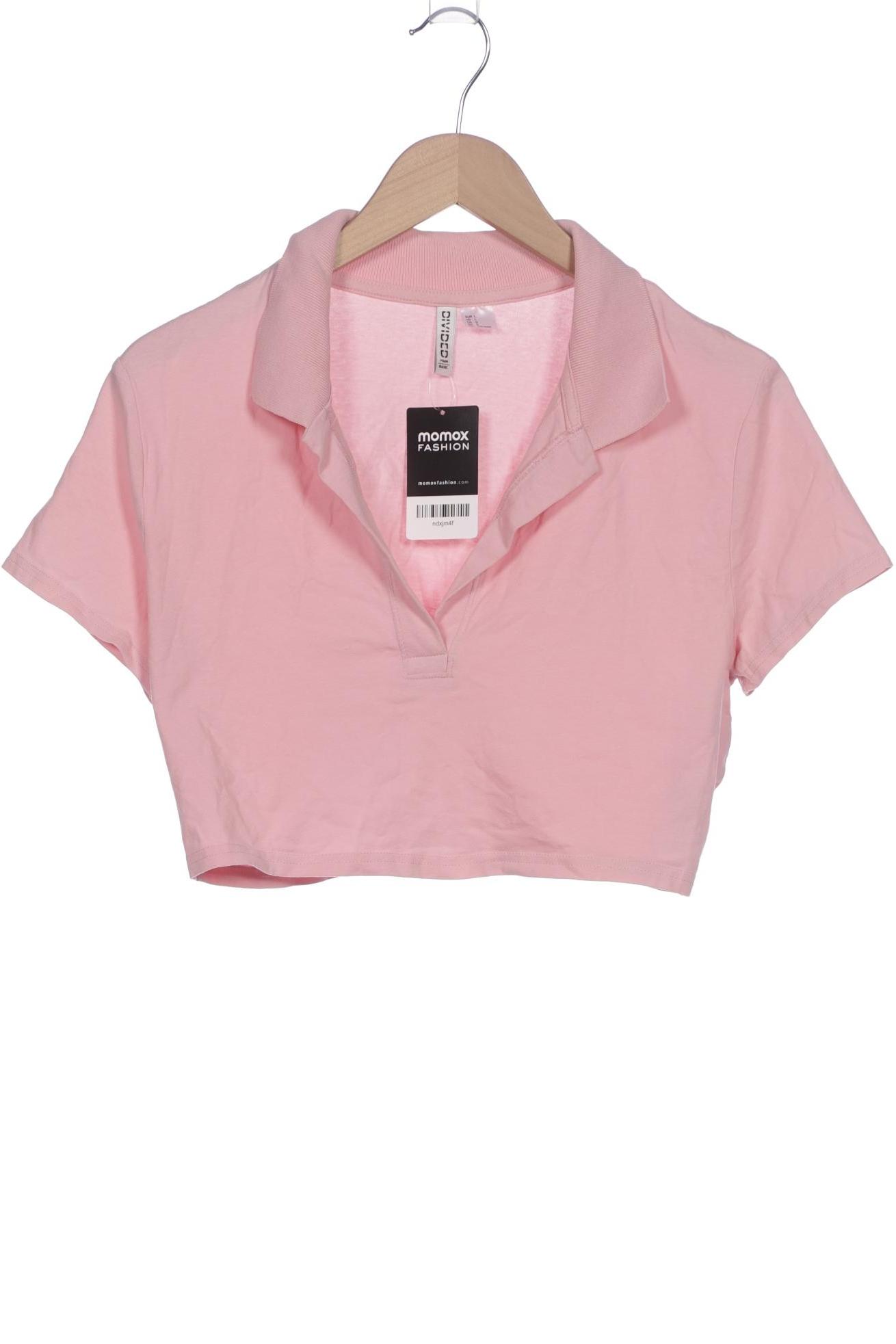 

H&M Damen Poloshirt, pink, Gr. 42