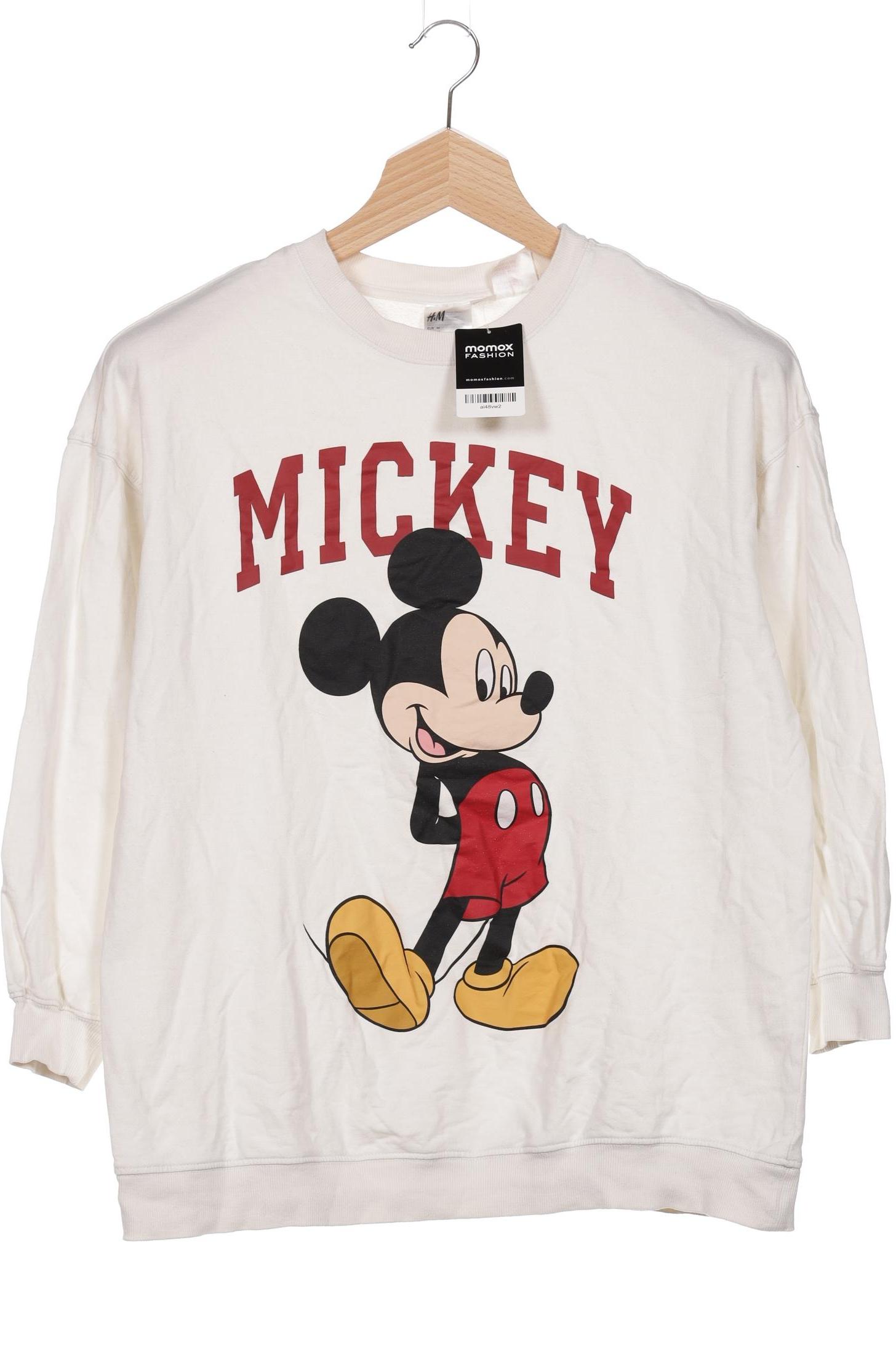 

H&M Damen Sweatshirt, weiß, Gr. 38