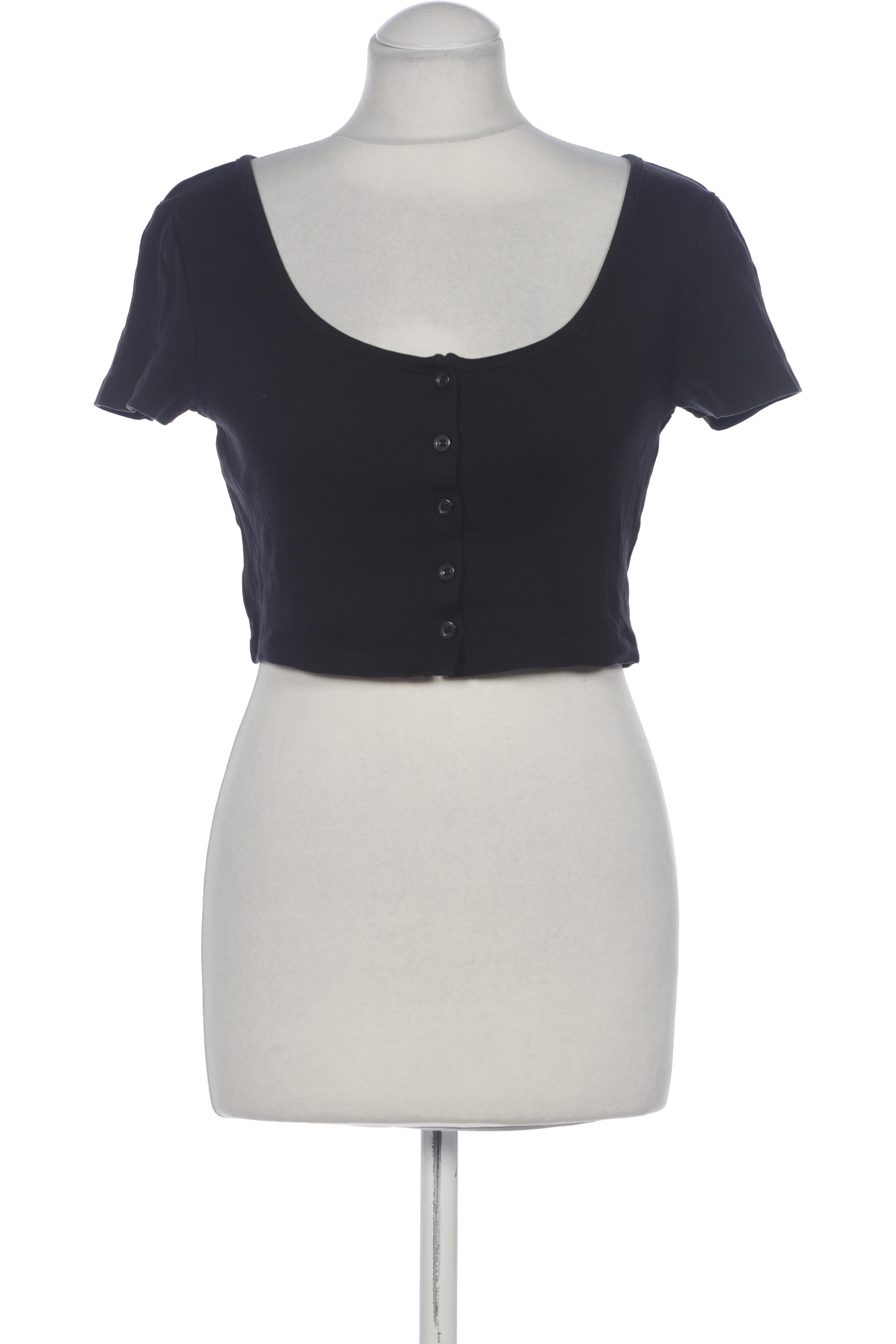 

H&M Damen Bluse, schwarz, Gr. 38