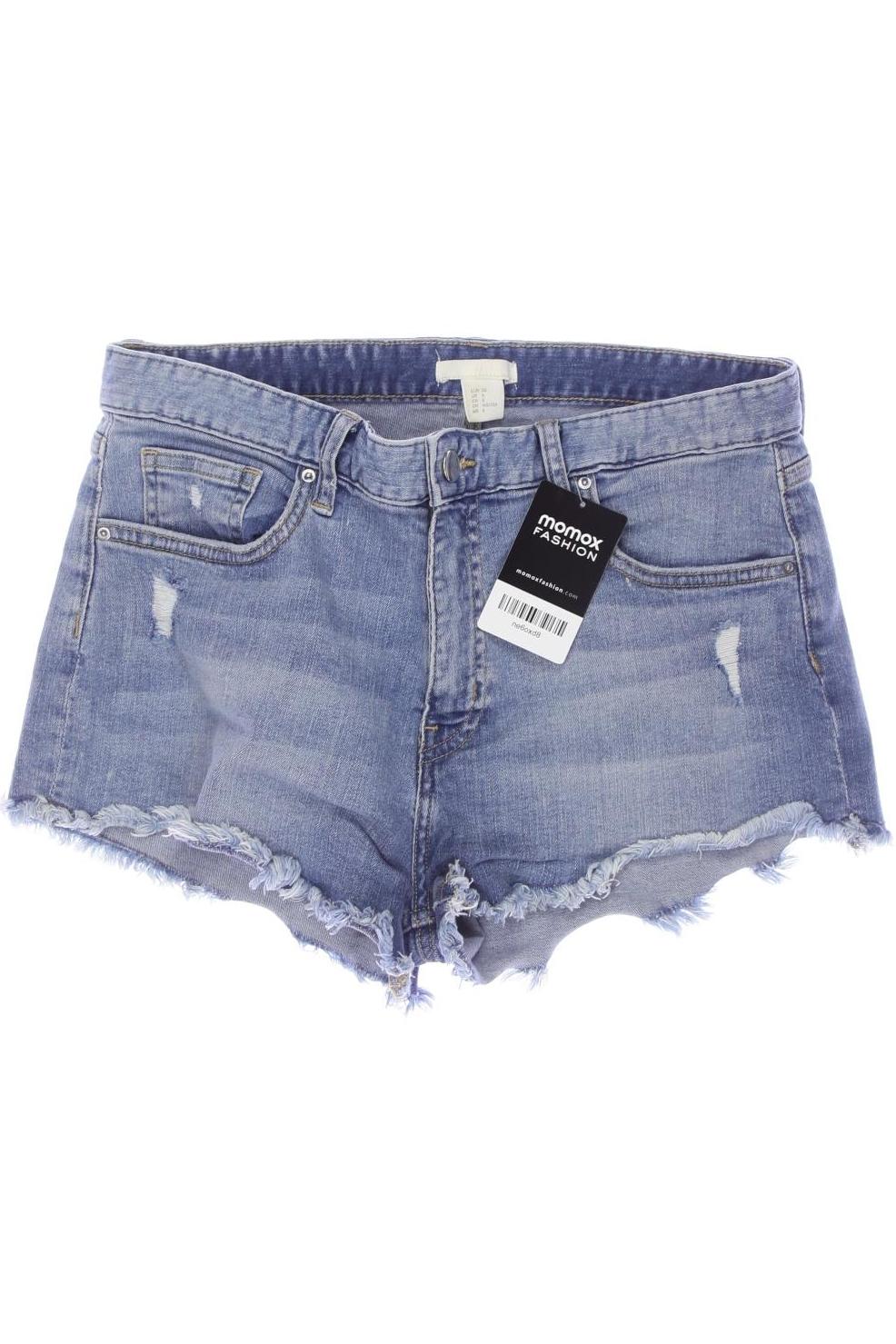 

H&M Damen Shorts, blau, Gr. 38