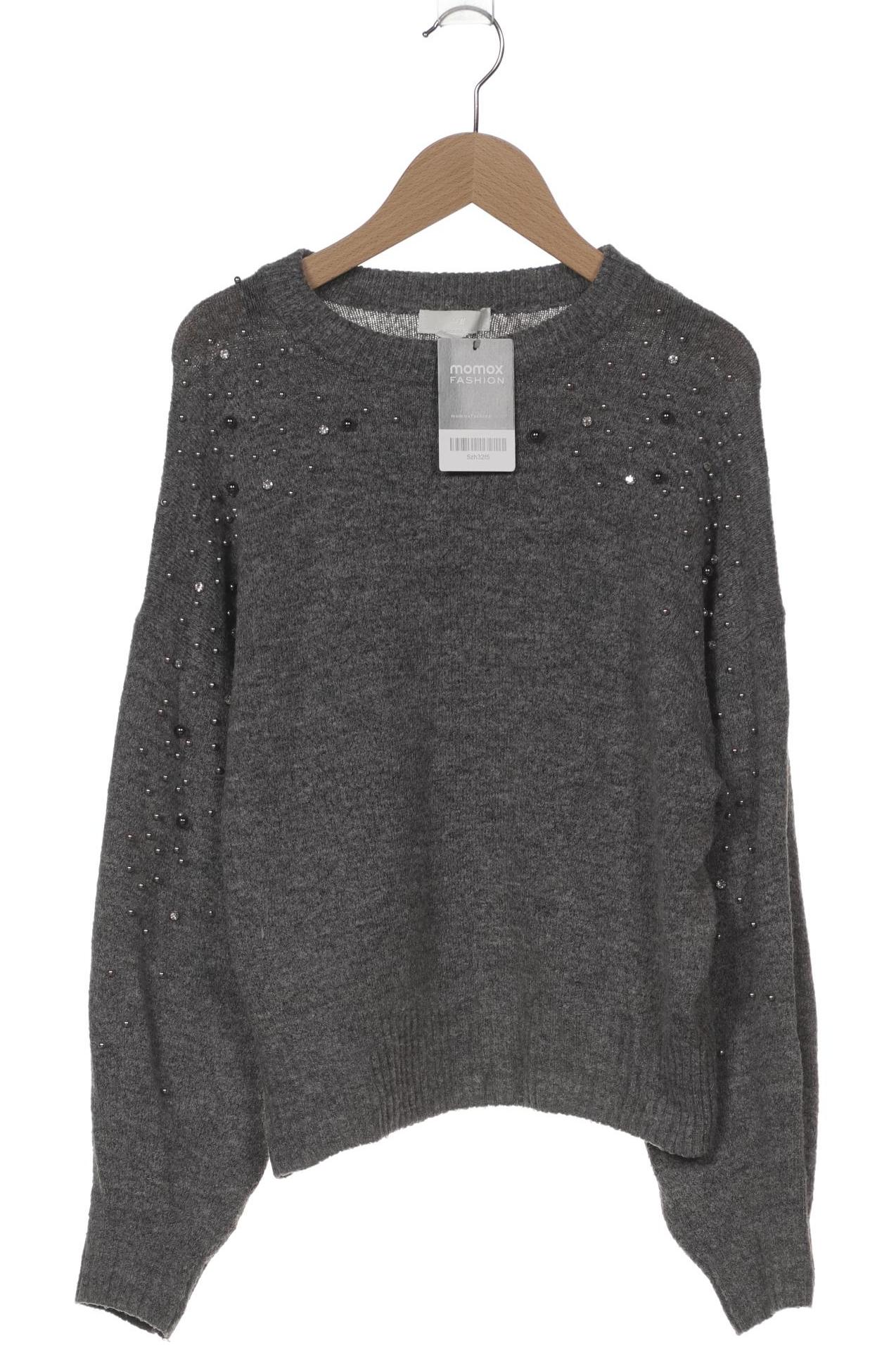 

H&M Damen Pullover, grau, Gr. 36