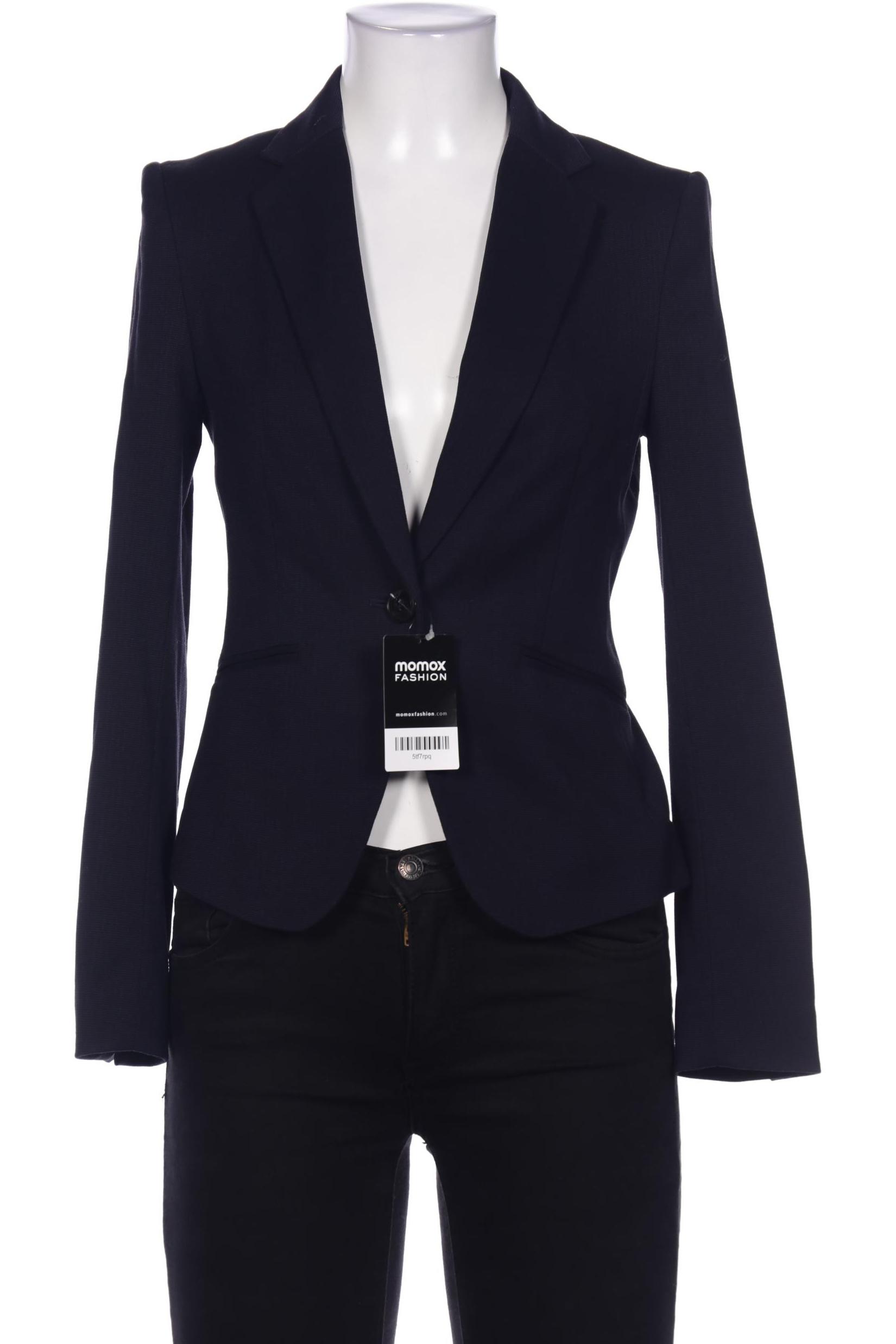 

H&M Damen Blazer, marineblau, Gr. 34