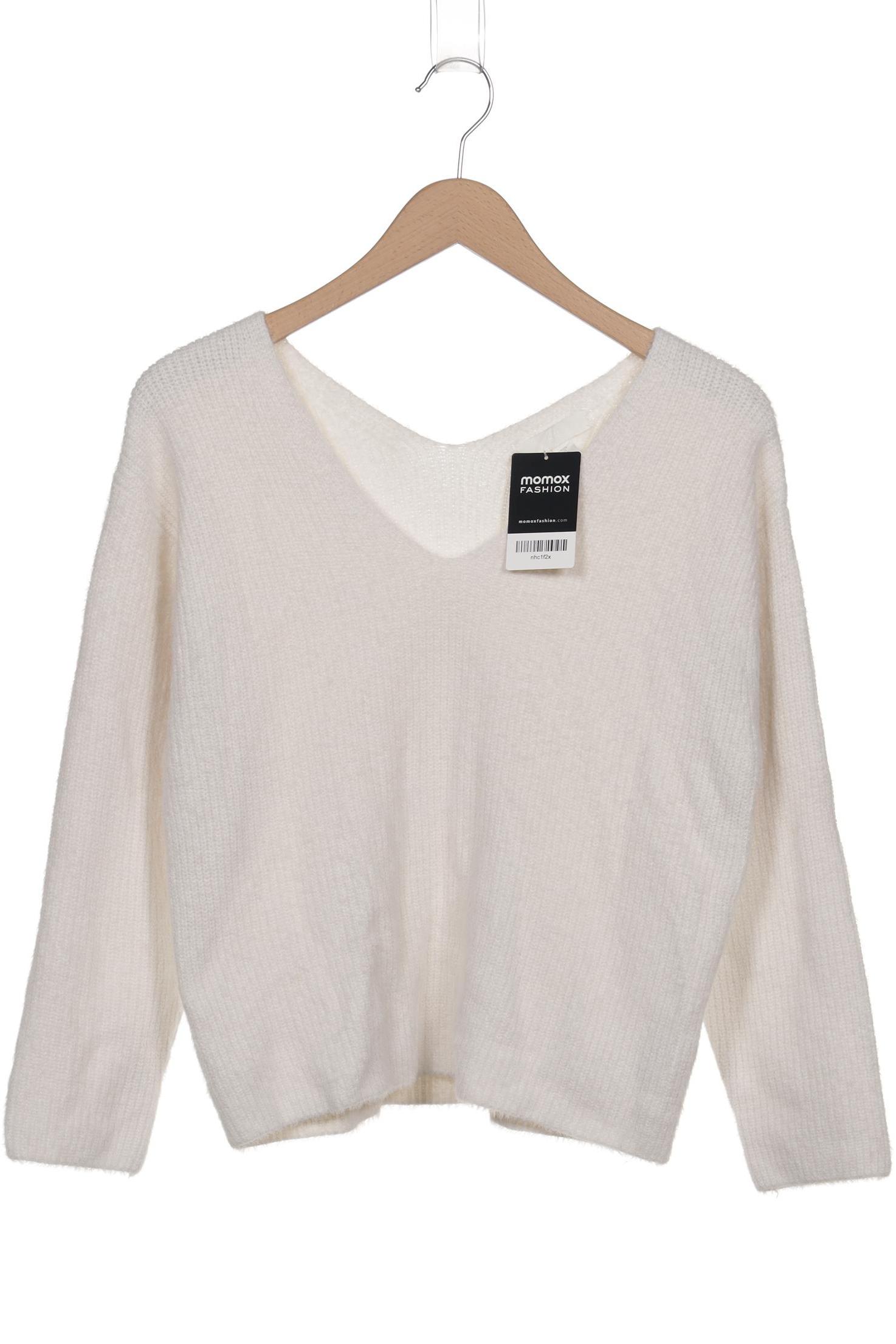 

H&M Damen Pullover, weiß, Gr. 38