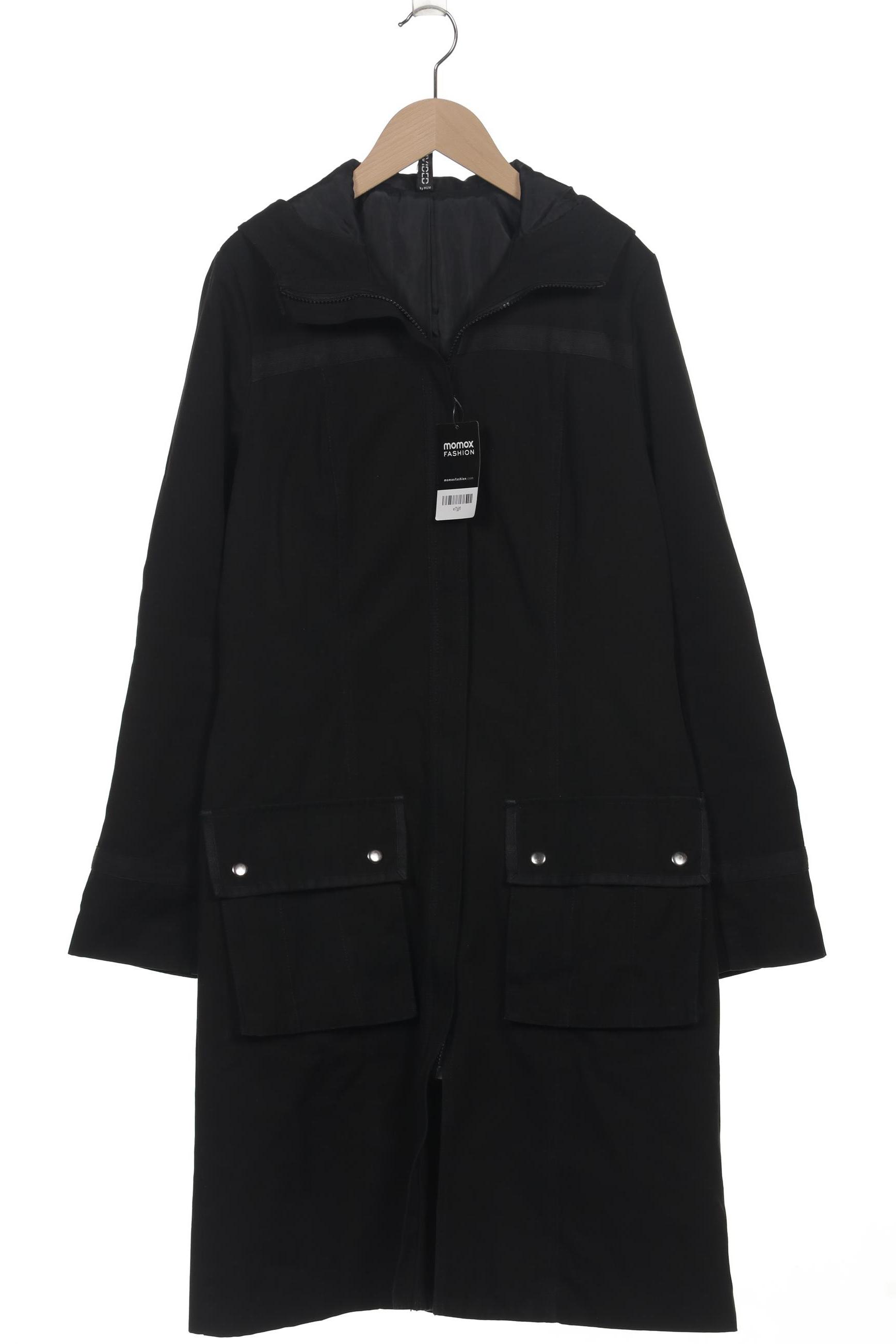 

H&M Damen Mantel, schwarz, Gr. 38