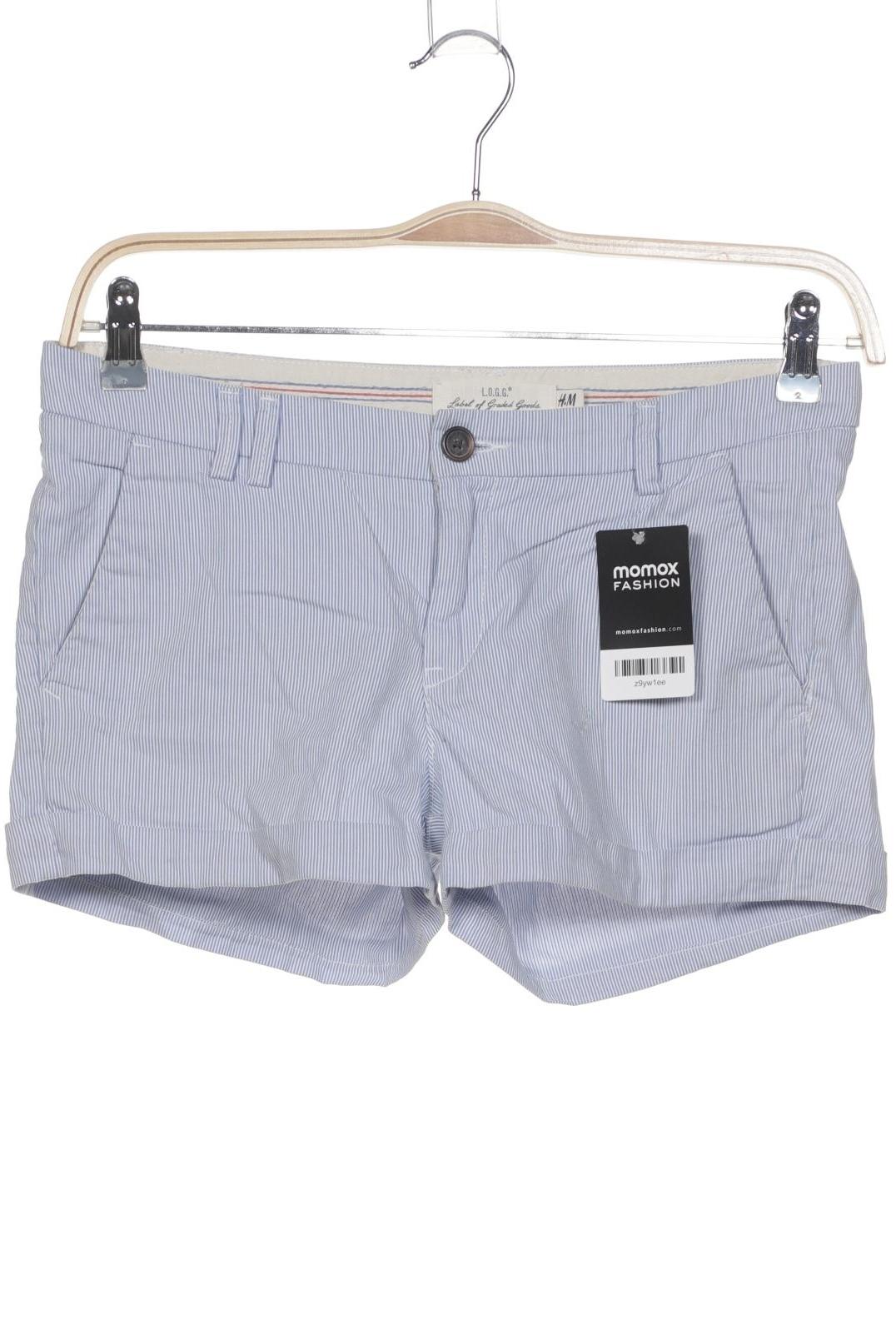 

H&M Damen Shorts, blau, Gr. 36