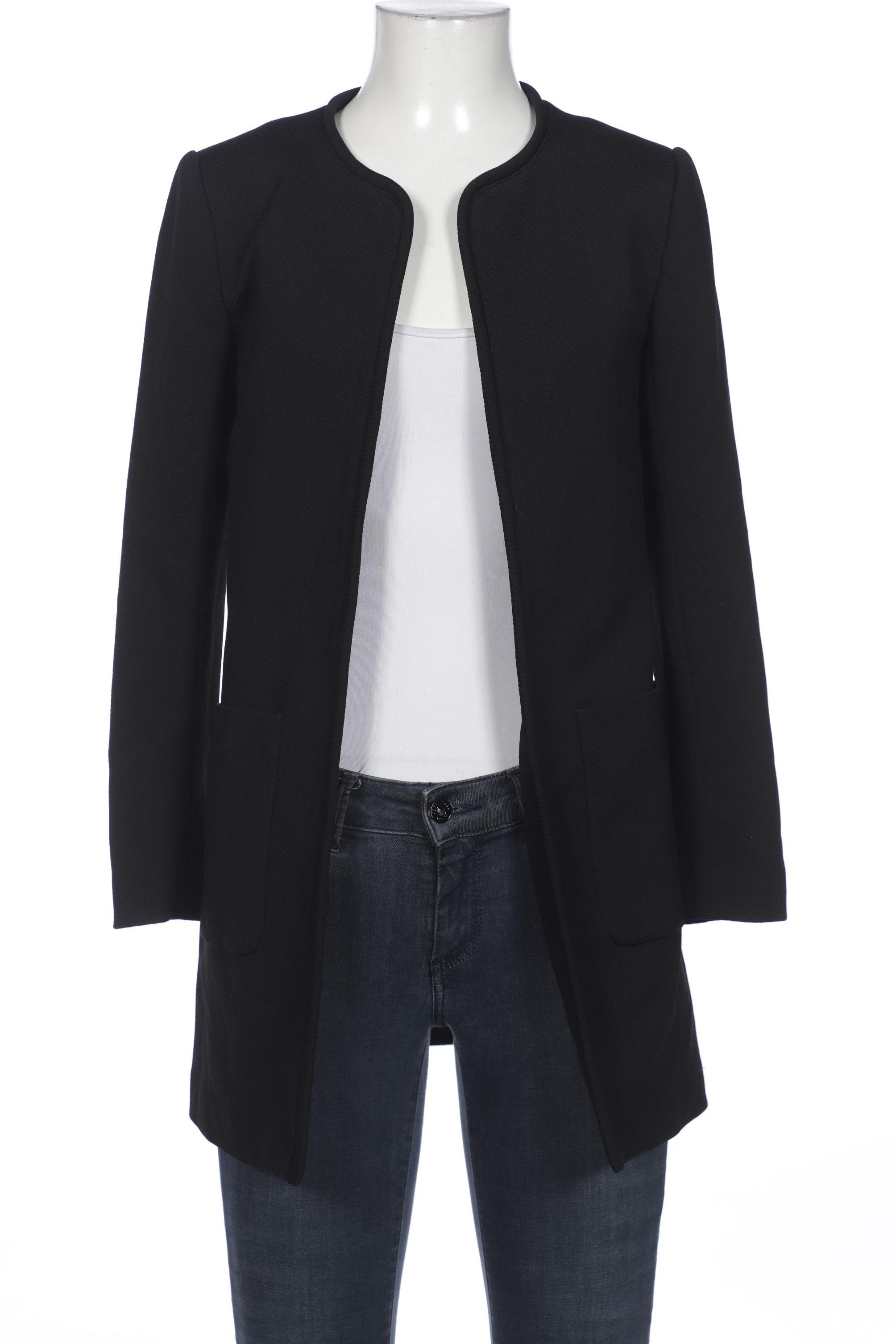 

H&M Damen Mantel, schwarz