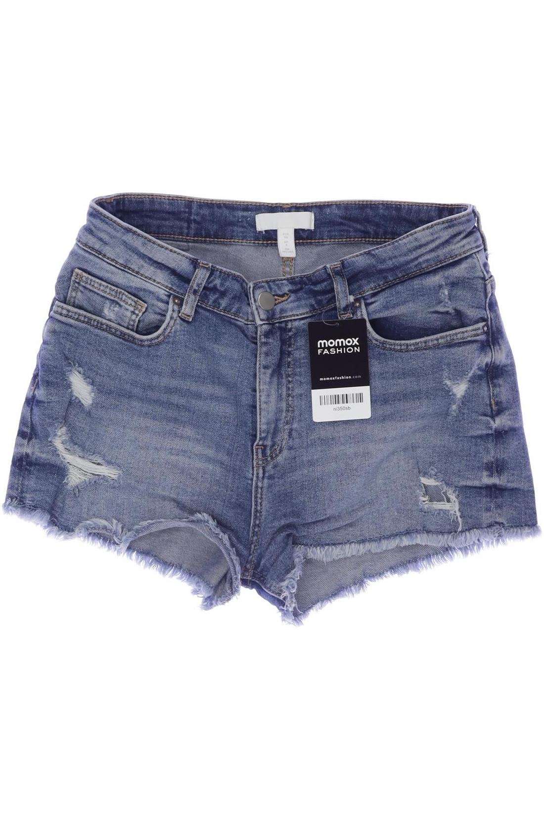 

H&M Damen Shorts, blau, Gr. 36