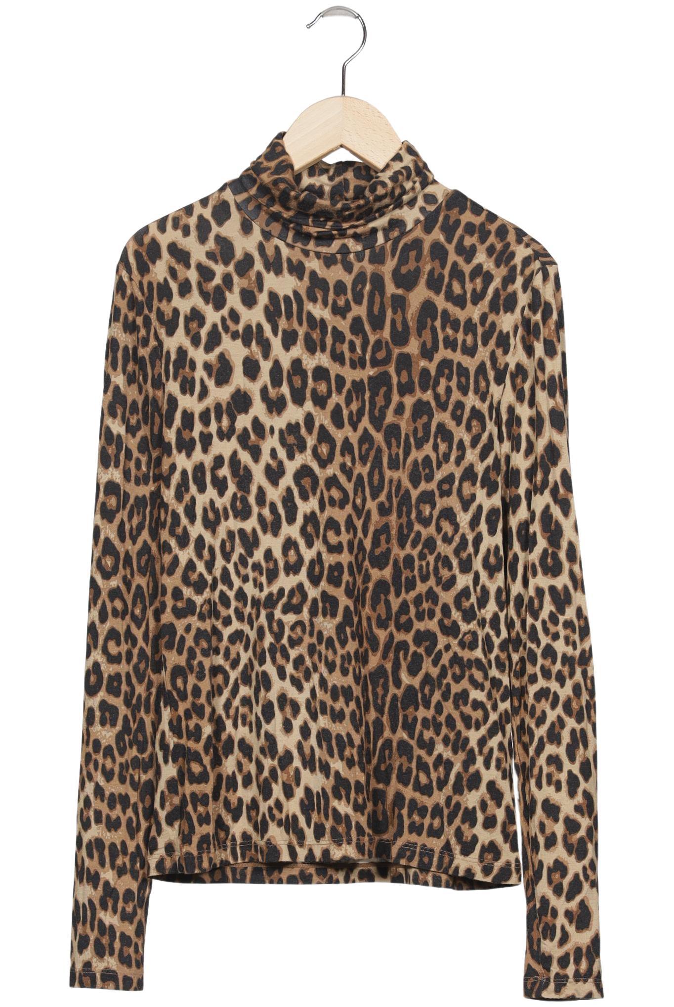 

H&M Damen Langarmshirt, braun, Gr. 38