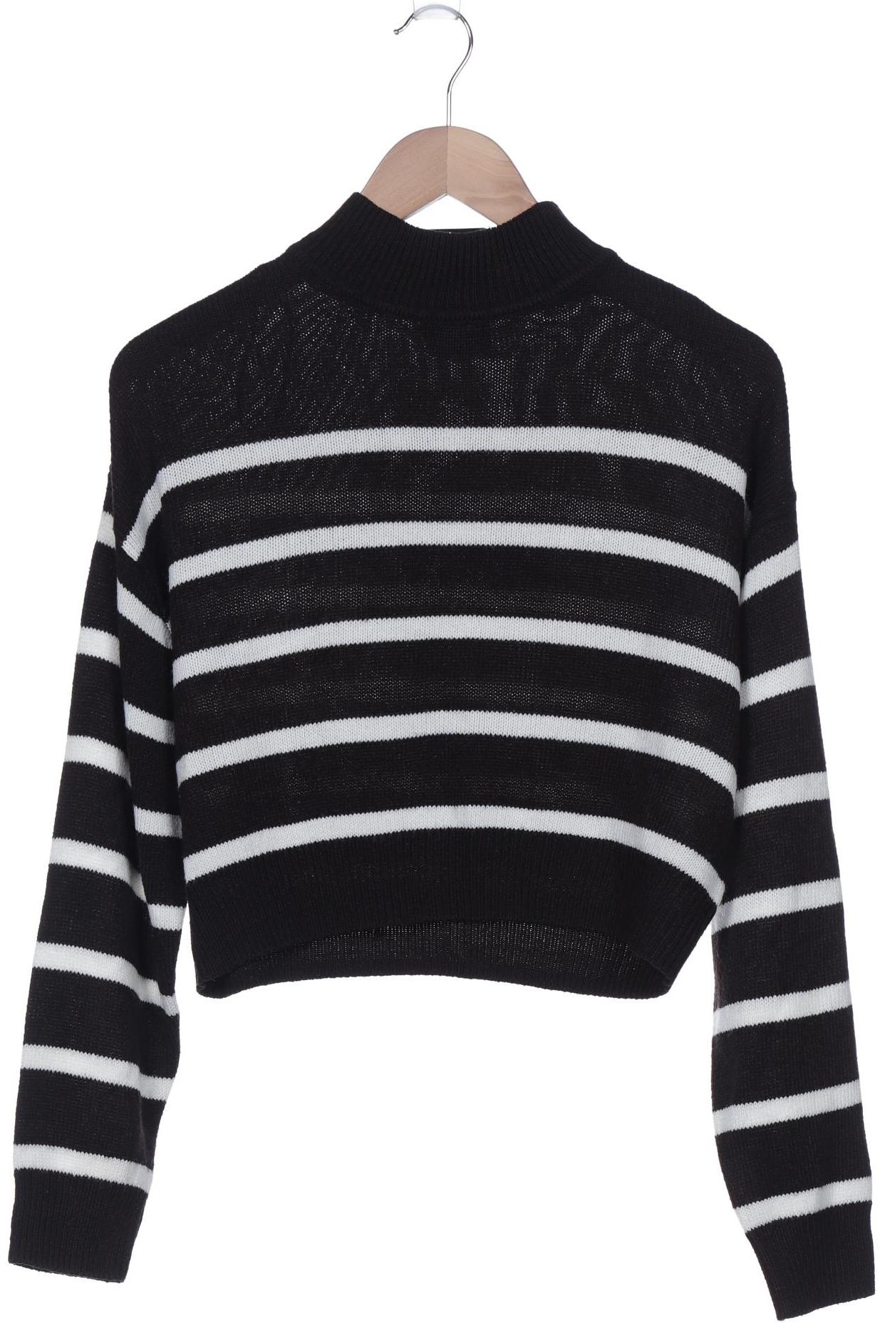 

H&M Damen Pullover, schwarz, Gr. 34