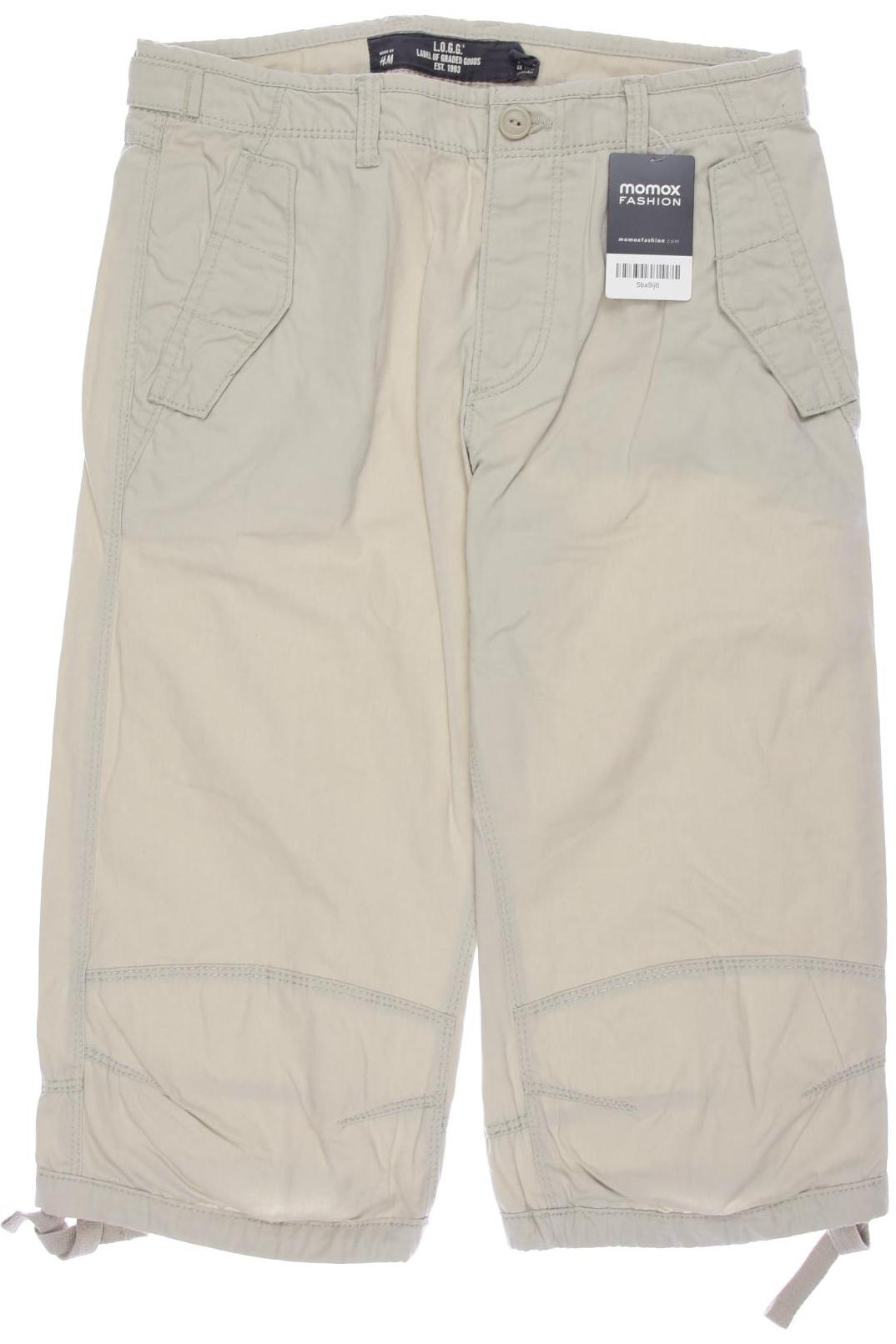 

H&M Damen Shorts, cremeweiß, Gr. 29