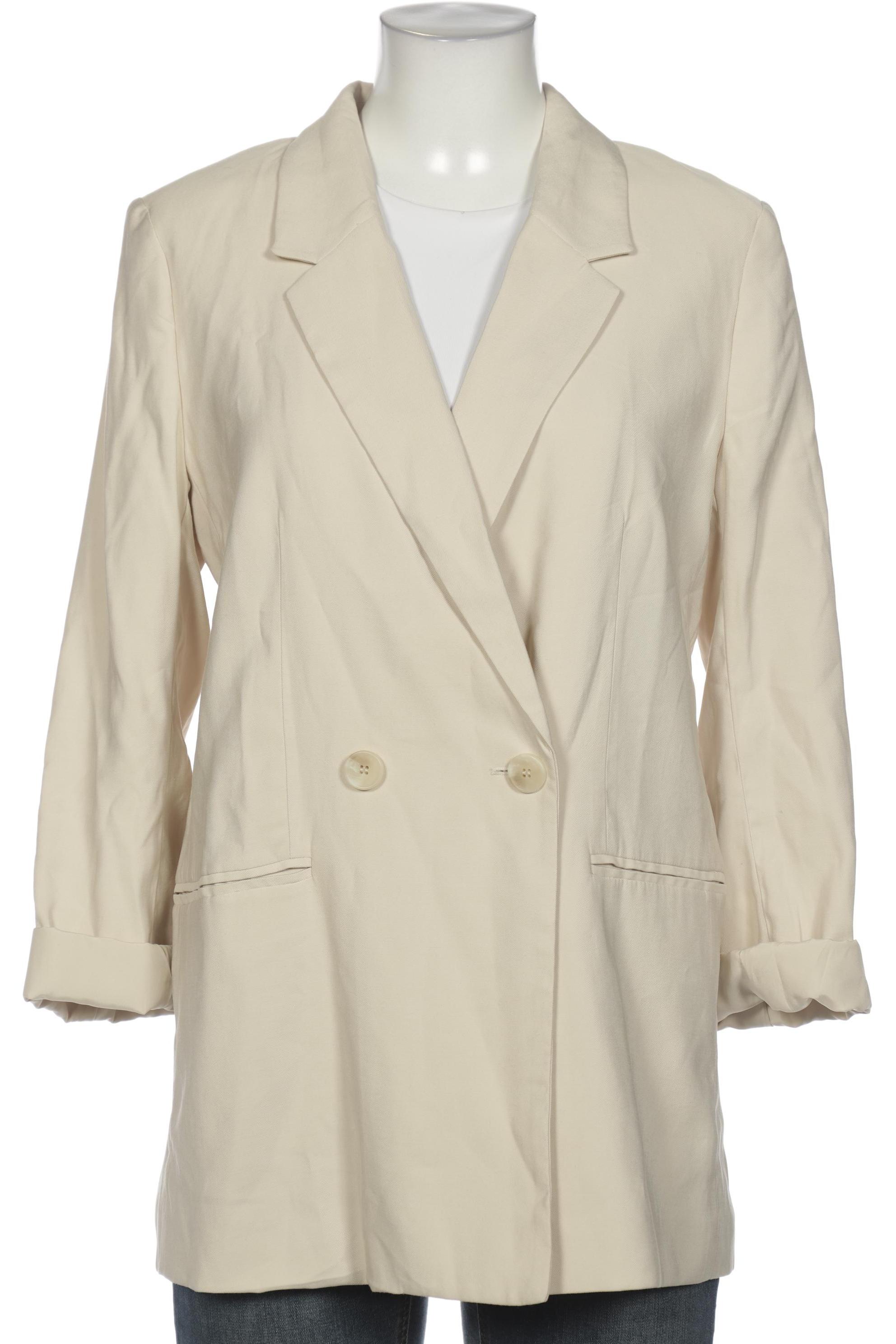 

H&M Damen Blazer, cremeweiß, Gr. 36