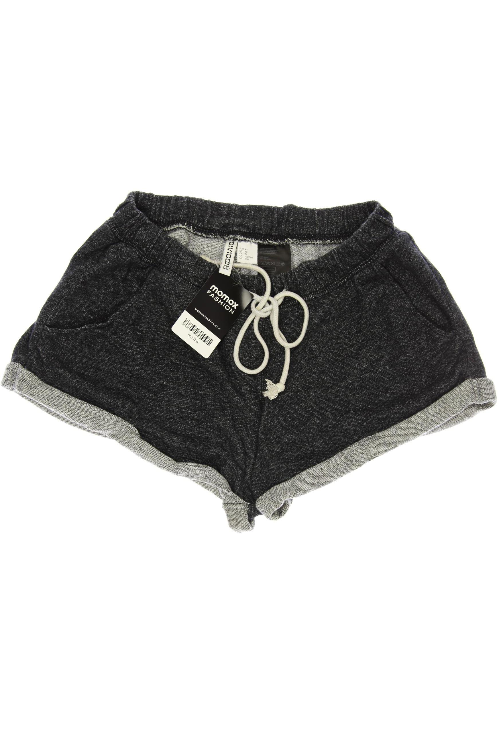 

H&M Damen Shorts, grau, Gr. 34