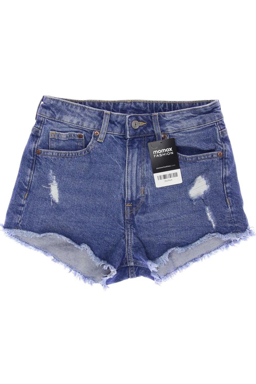 

H&M Damen Shorts, blau, Gr. 36