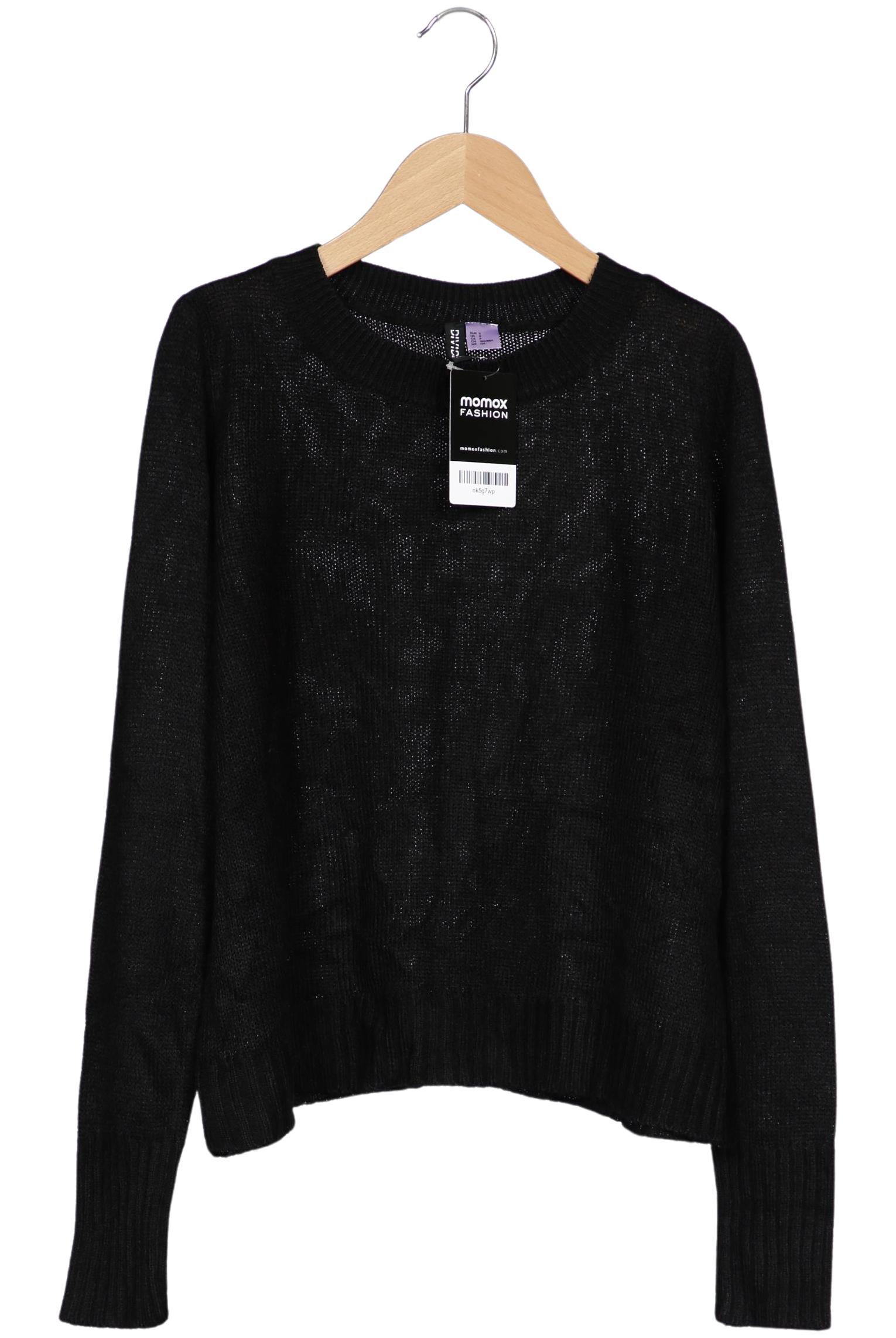 

H&M Damen Pullover, schwarz, Gr. 36