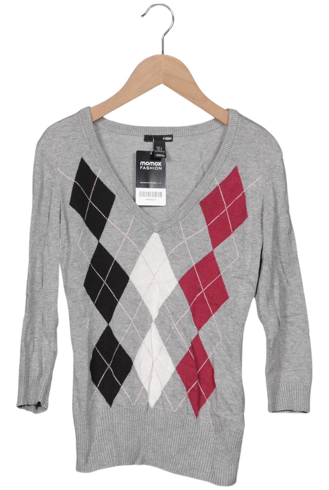 

H&M Damen Pullover, grau, Gr. 36