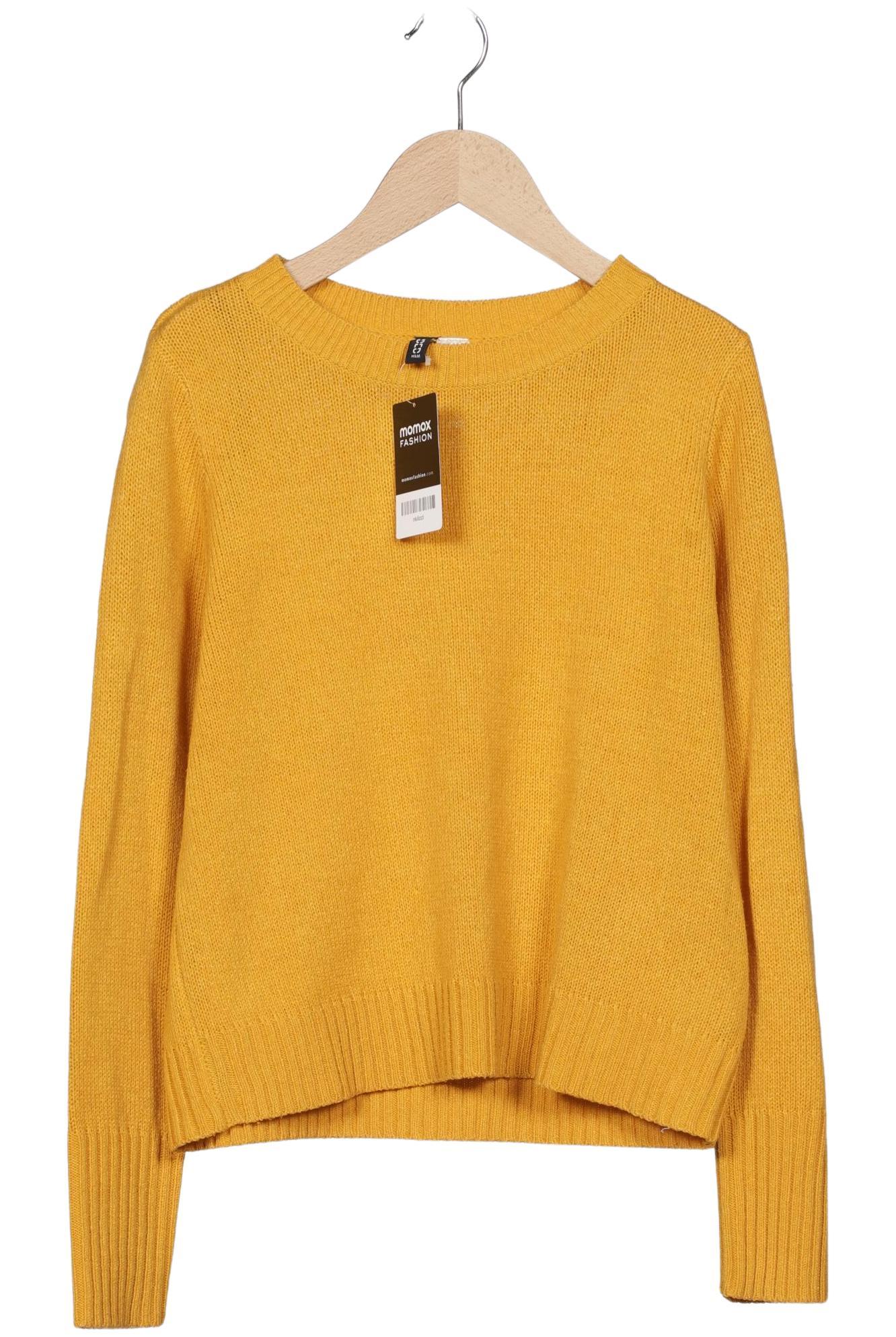 

H&M Damen Pullover, gelb, Gr. 36