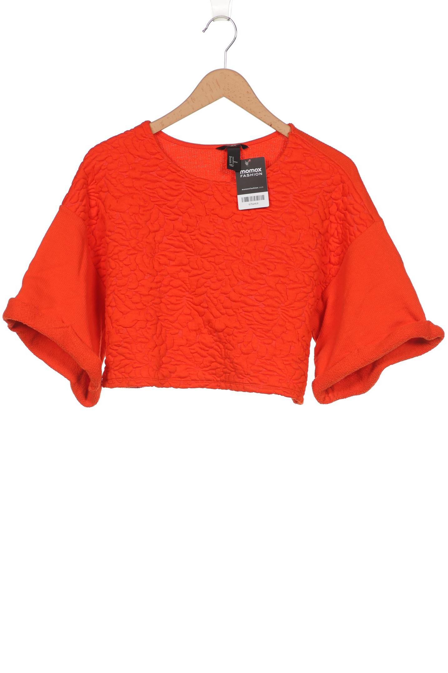 

H&M Damen Pullover, orange, Gr. 38
