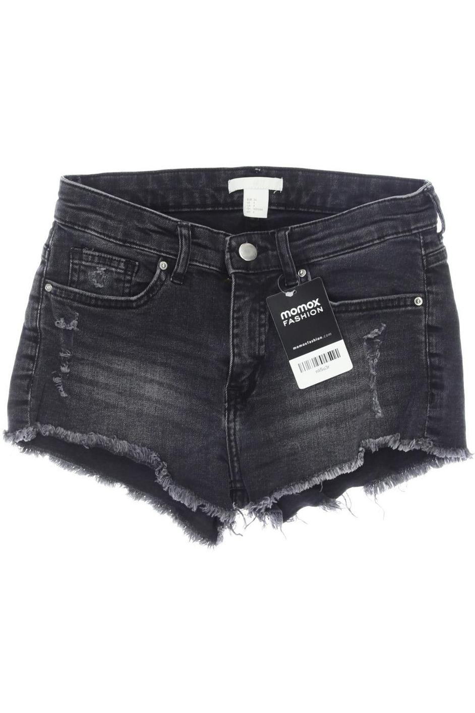

H&M Damen Shorts, schwarz, Gr. 34