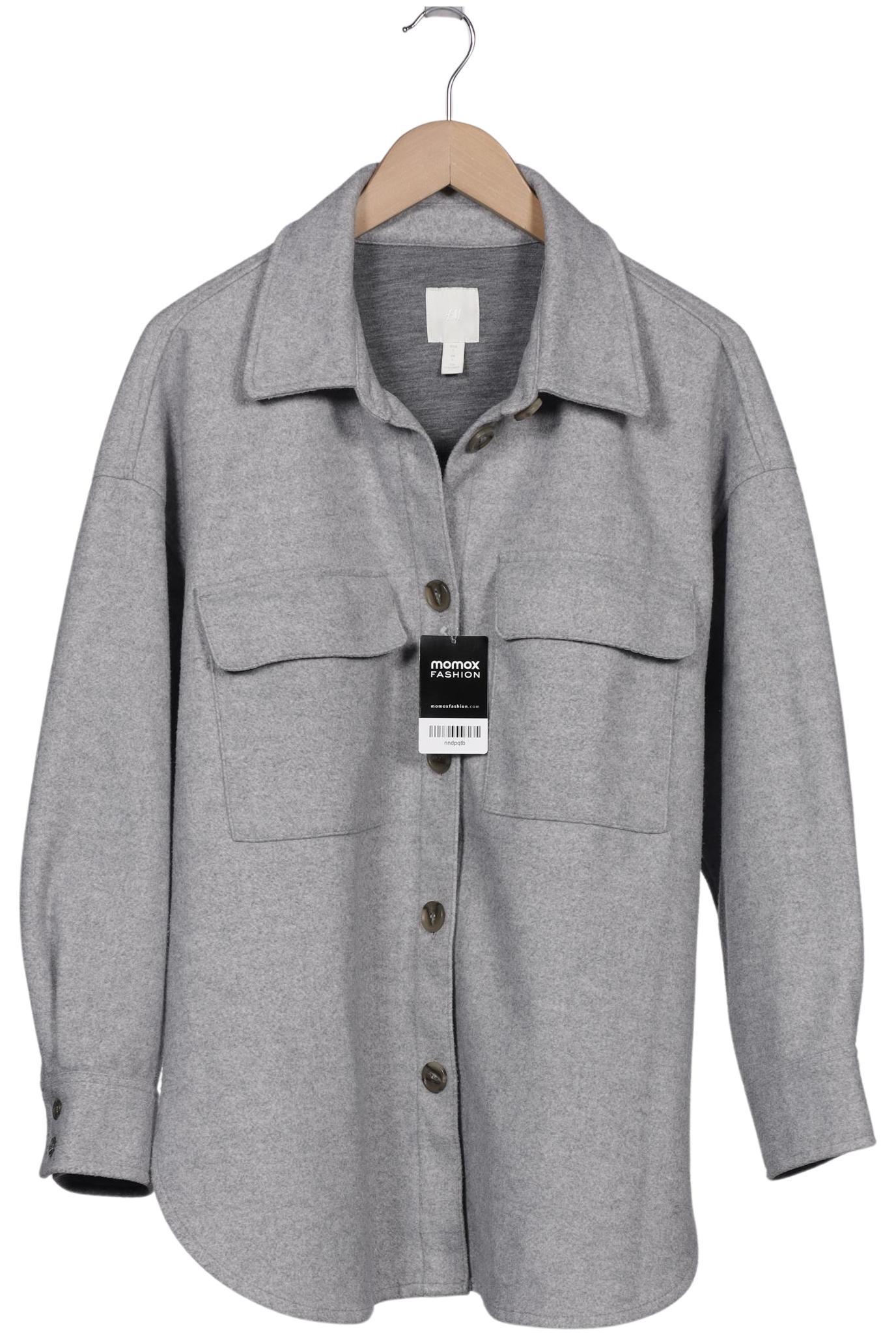 

H&M Damen Jacke, grau, Gr. 42