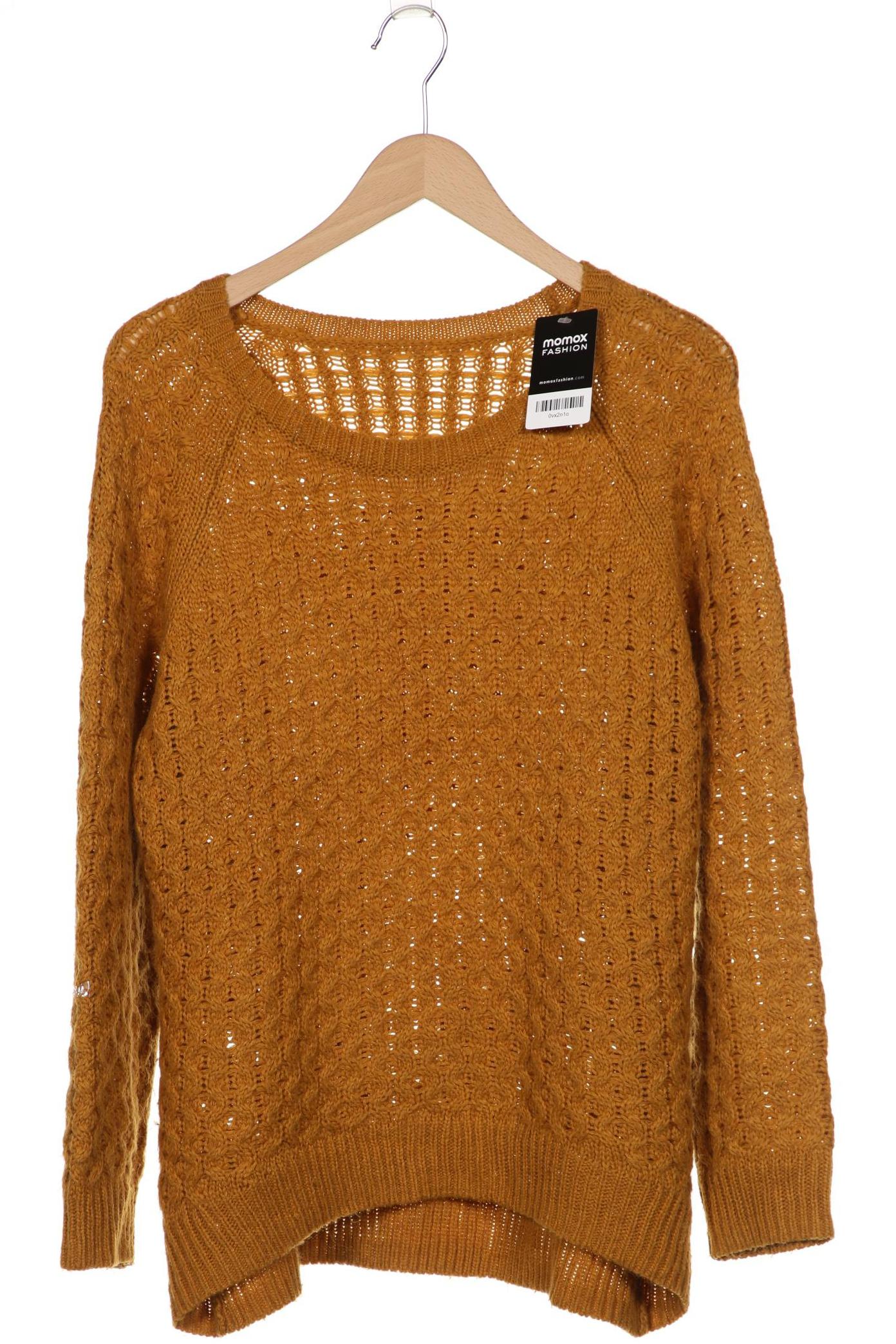 

H&M Damen Pullover, gelb, Gr. 44