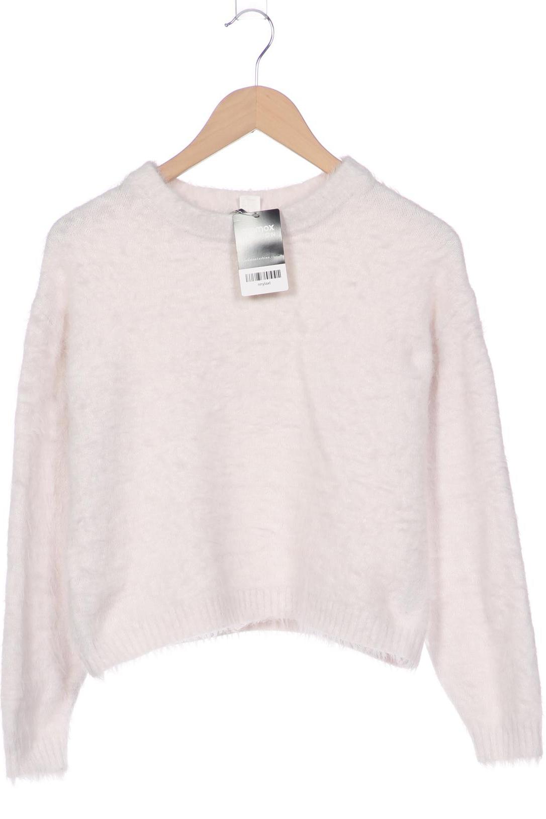 

H&M Damen Pullover, cremeweiß, Gr. 36