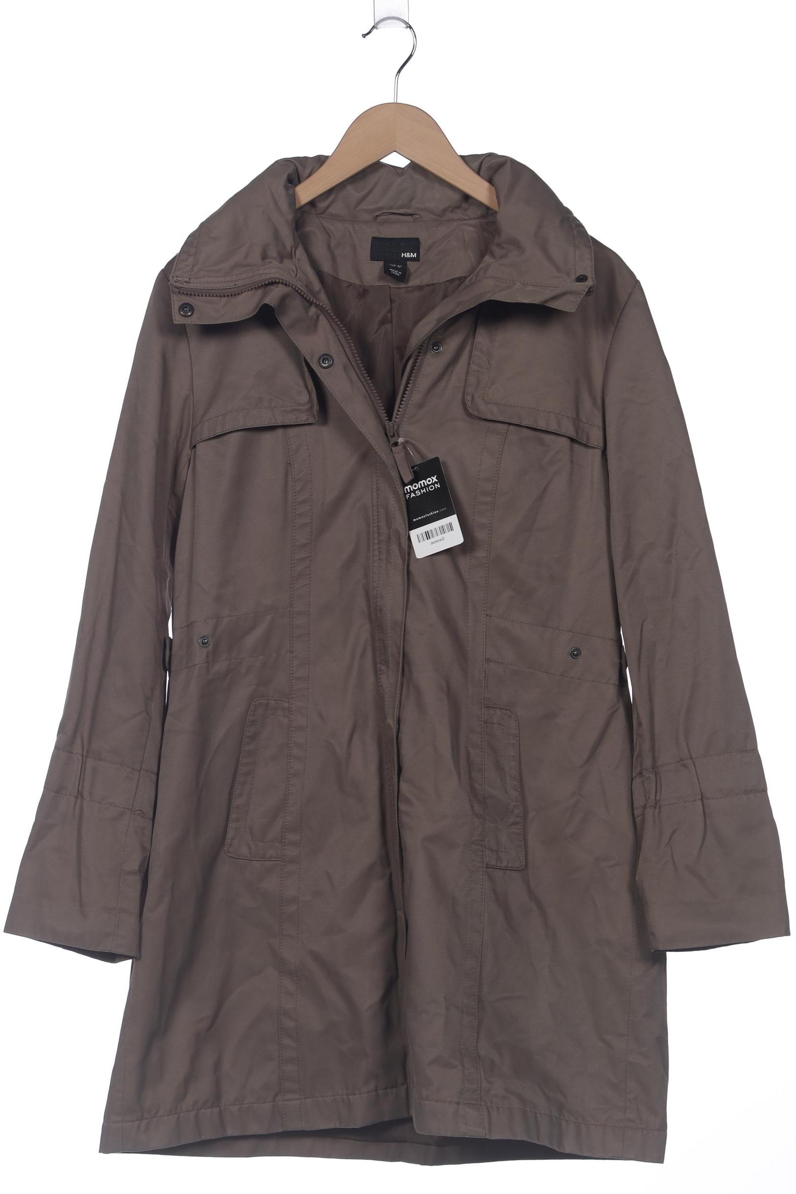 

H&M Damen Mantel, grau, Gr. 44
