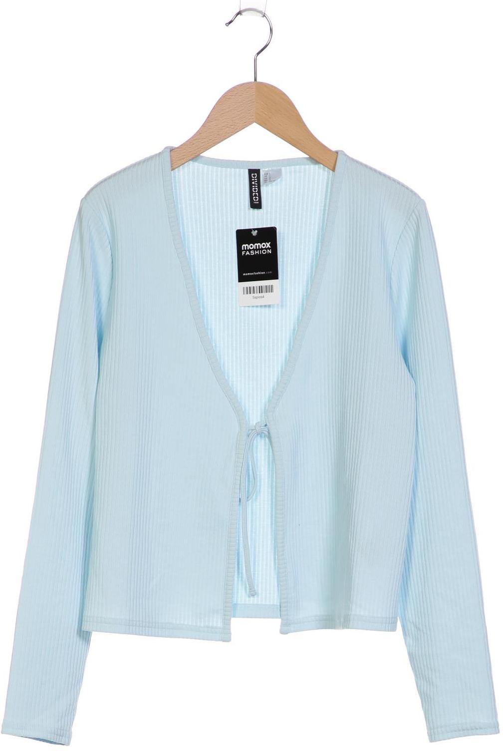 

H&M Damen Strickjacke, hellblau, Gr. 42