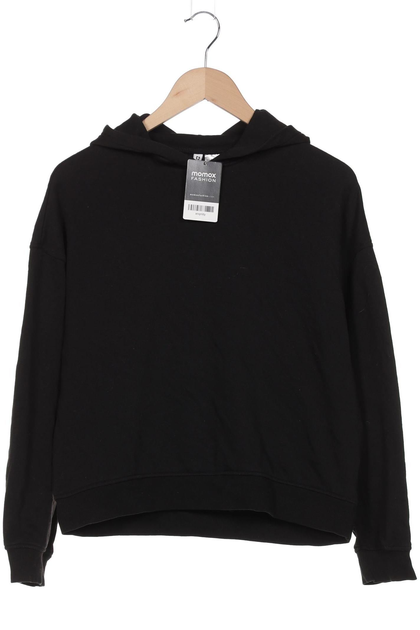

H&M Damen Kapuzenpullover, schwarz, Gr. 36