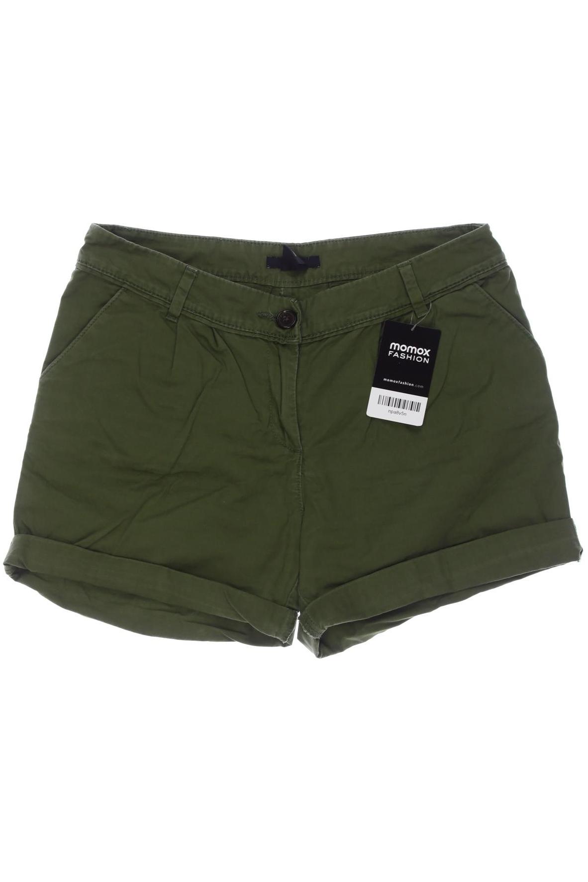 

H&M Damen Shorts, grün, Gr. 34