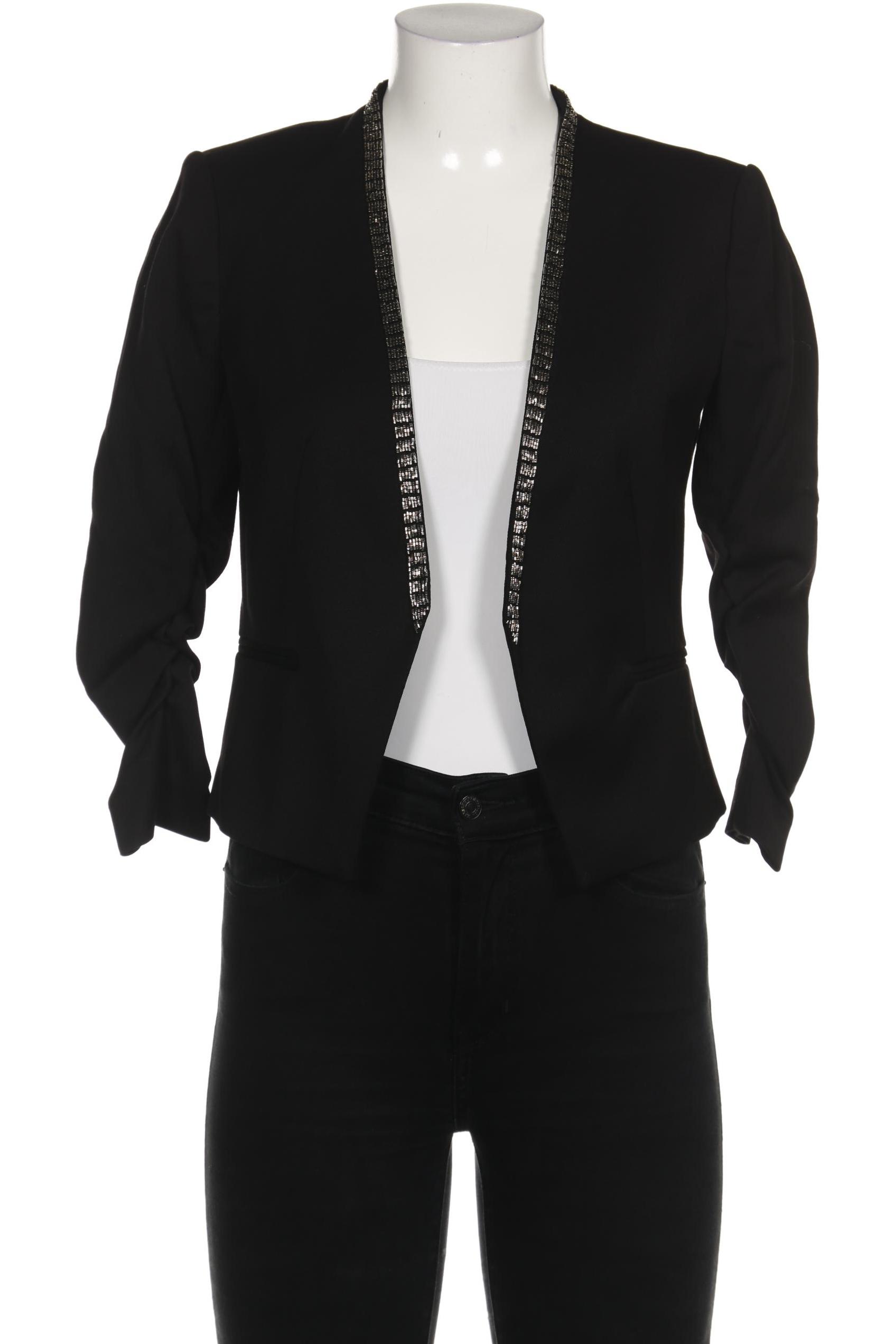 

H&M Damen Blazer, schwarz, Gr. 38