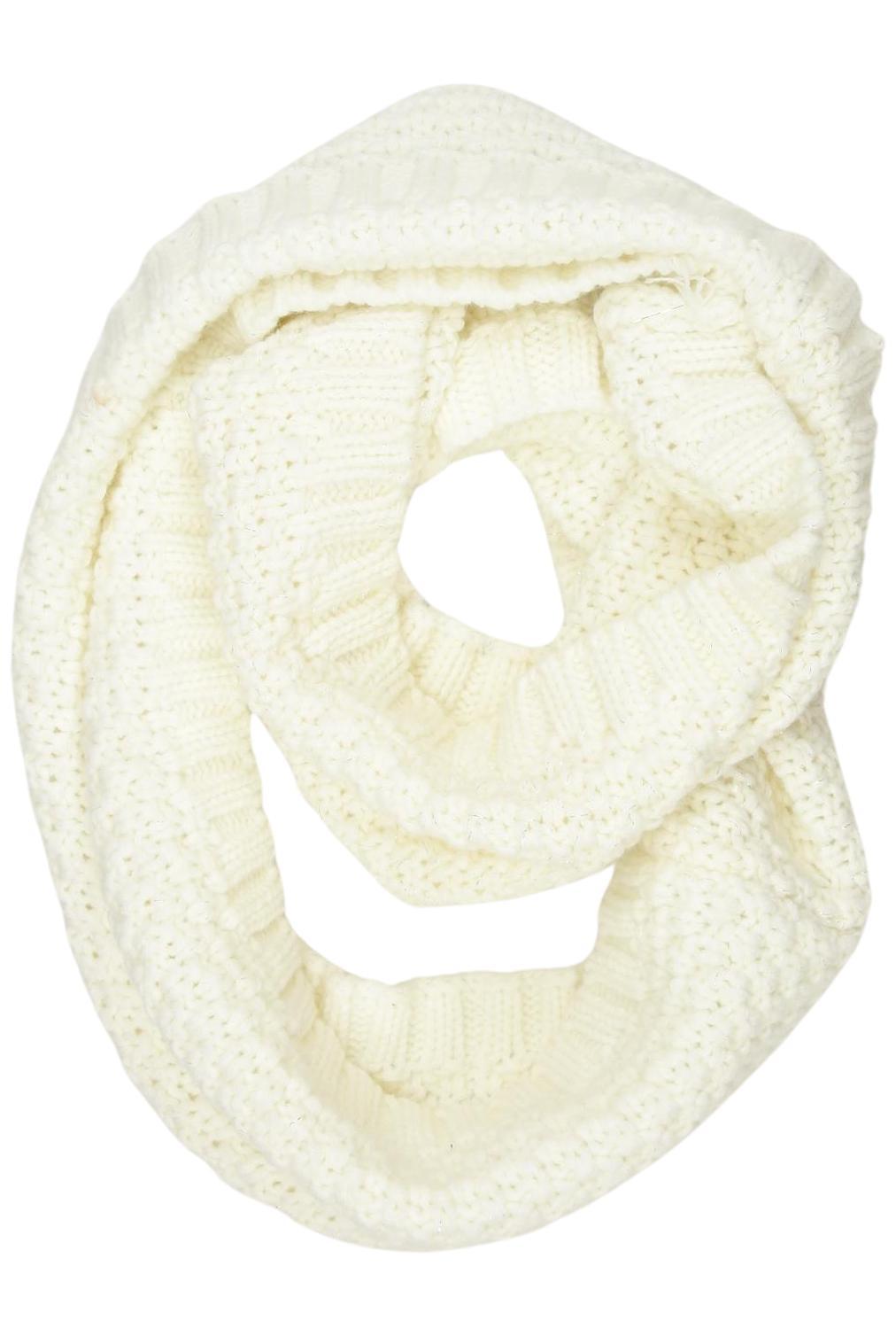 

H&M Damen Schal, cremeweiß, Gr.