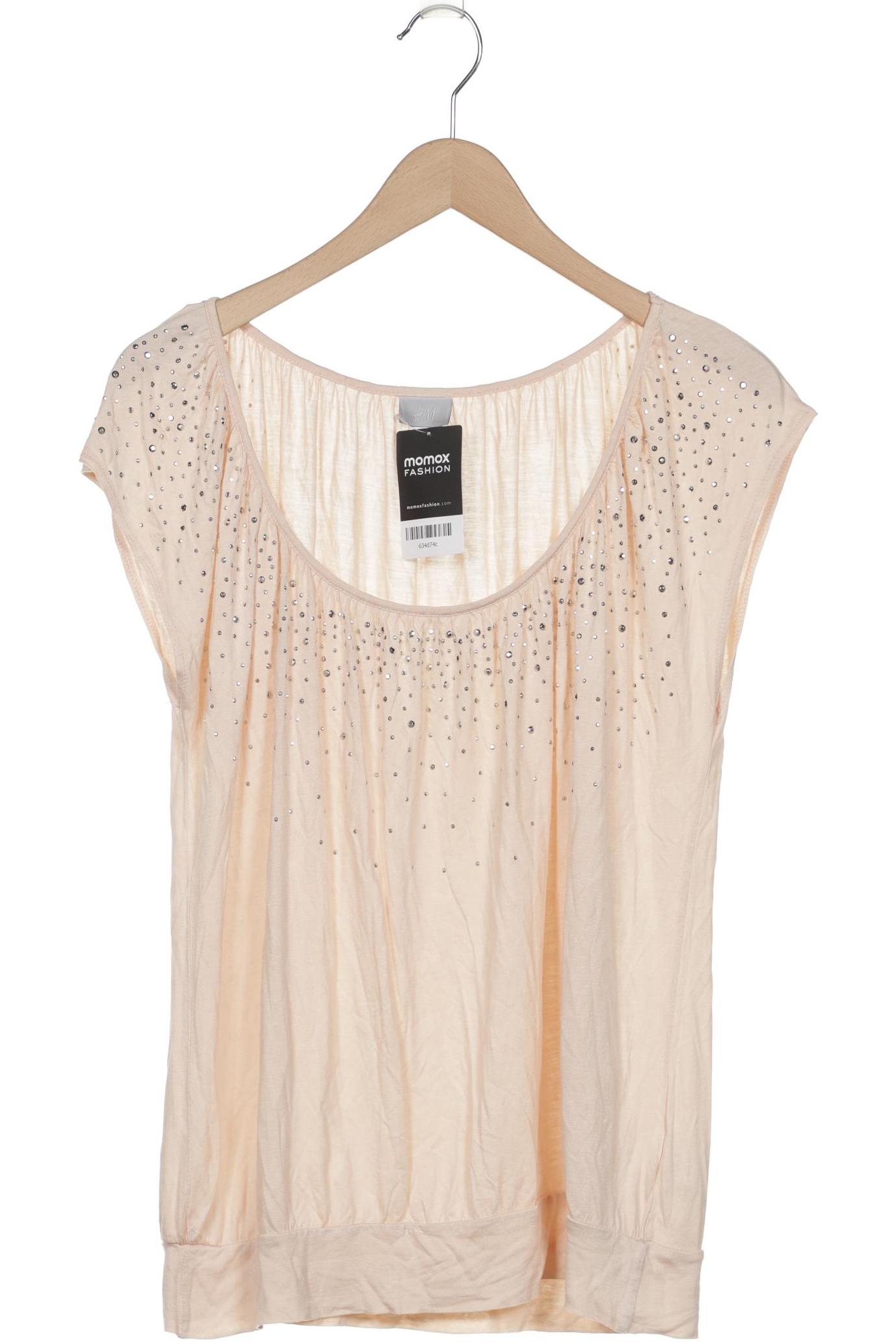 

H&M Damen T-Shirt, beige