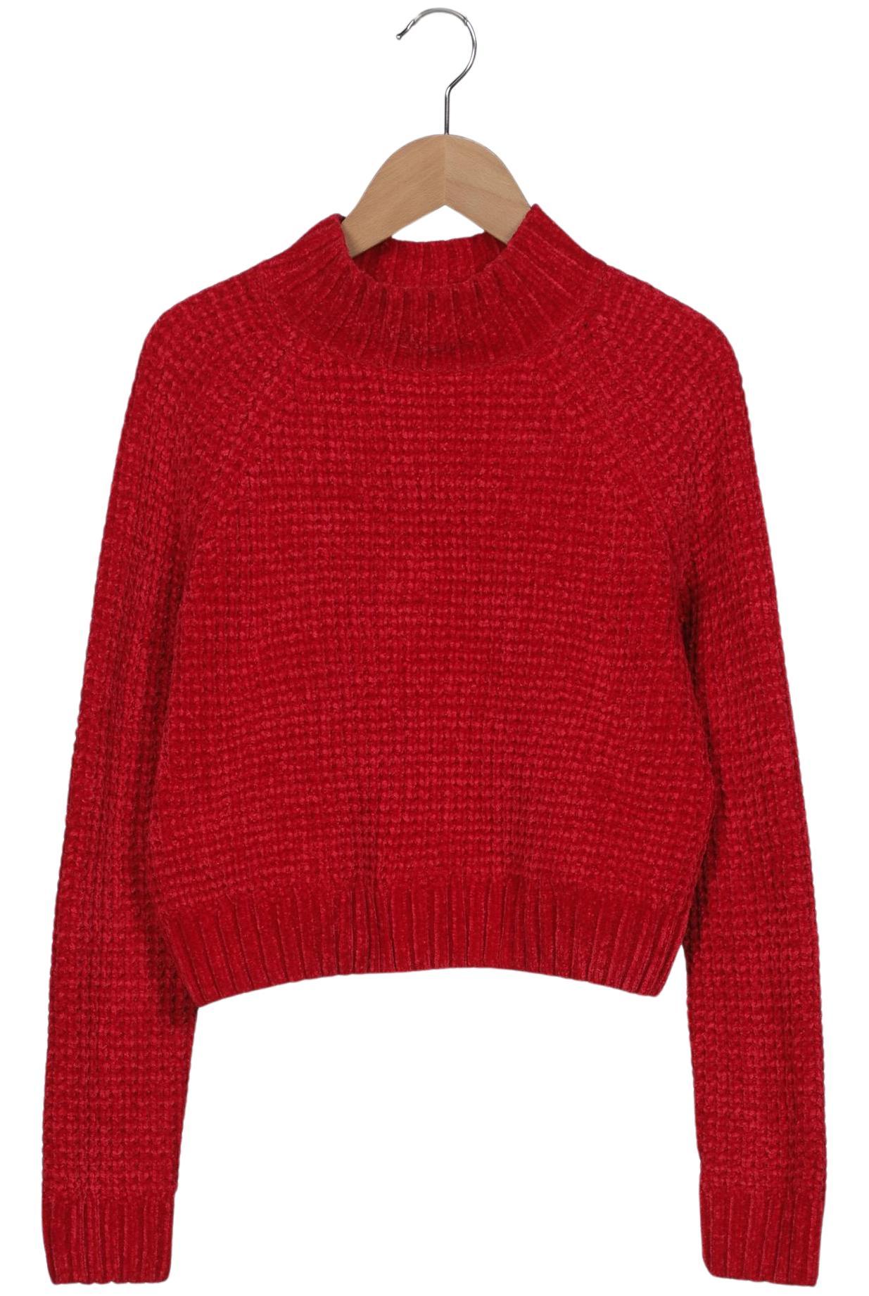 

H&M Damen Pullover, rot, Gr. 36