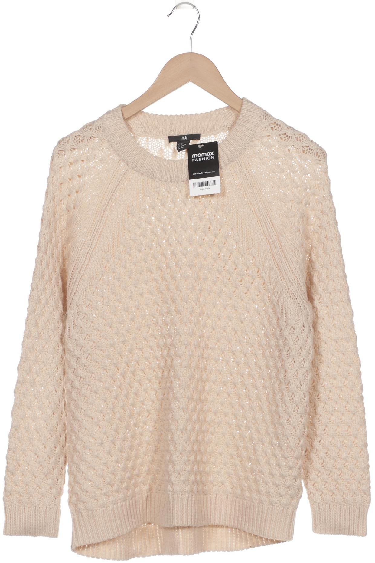 

H&M Damen Pullover, beige, Gr. 34