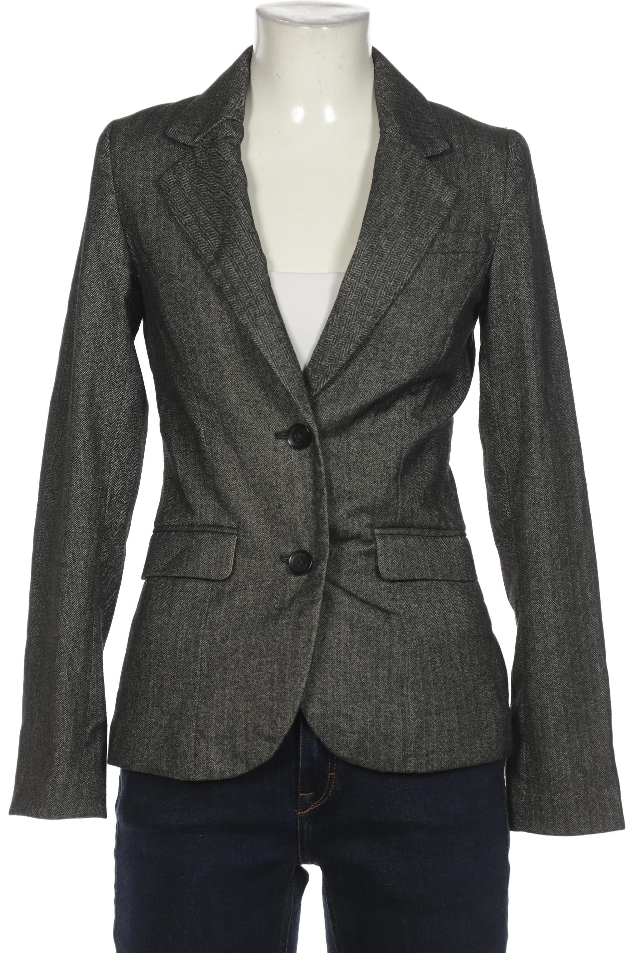 

H&M Damen Blazer, grau, Gr. 34