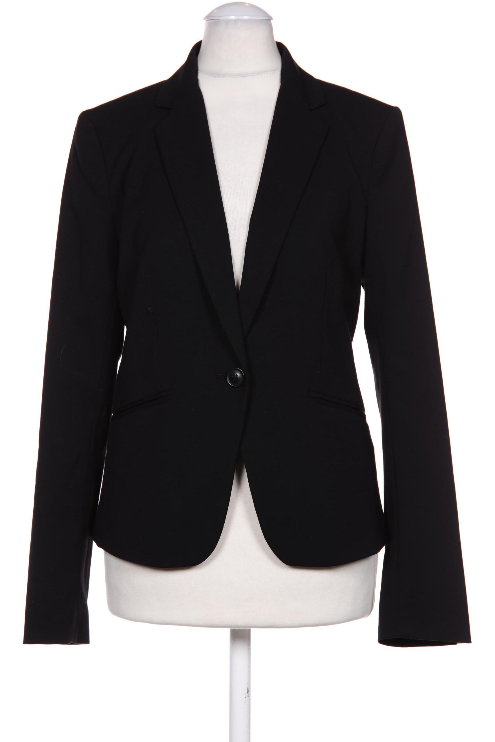 

H&M Damen Blazer, schwarz, Gr. 36